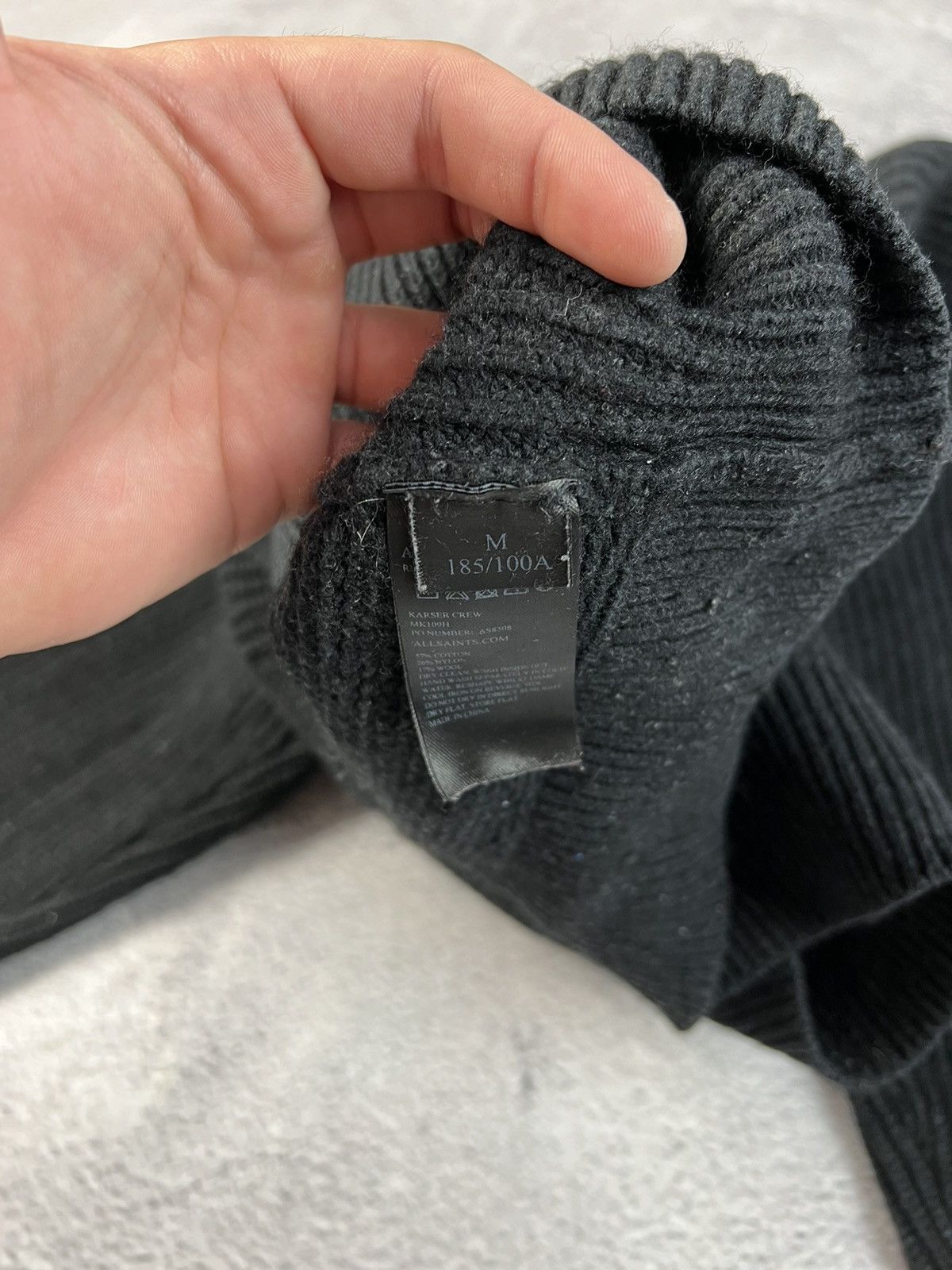 Allsaints All saints karser crew sweater Size US M / EU 48-50 / 2 - 9 Thumbnail