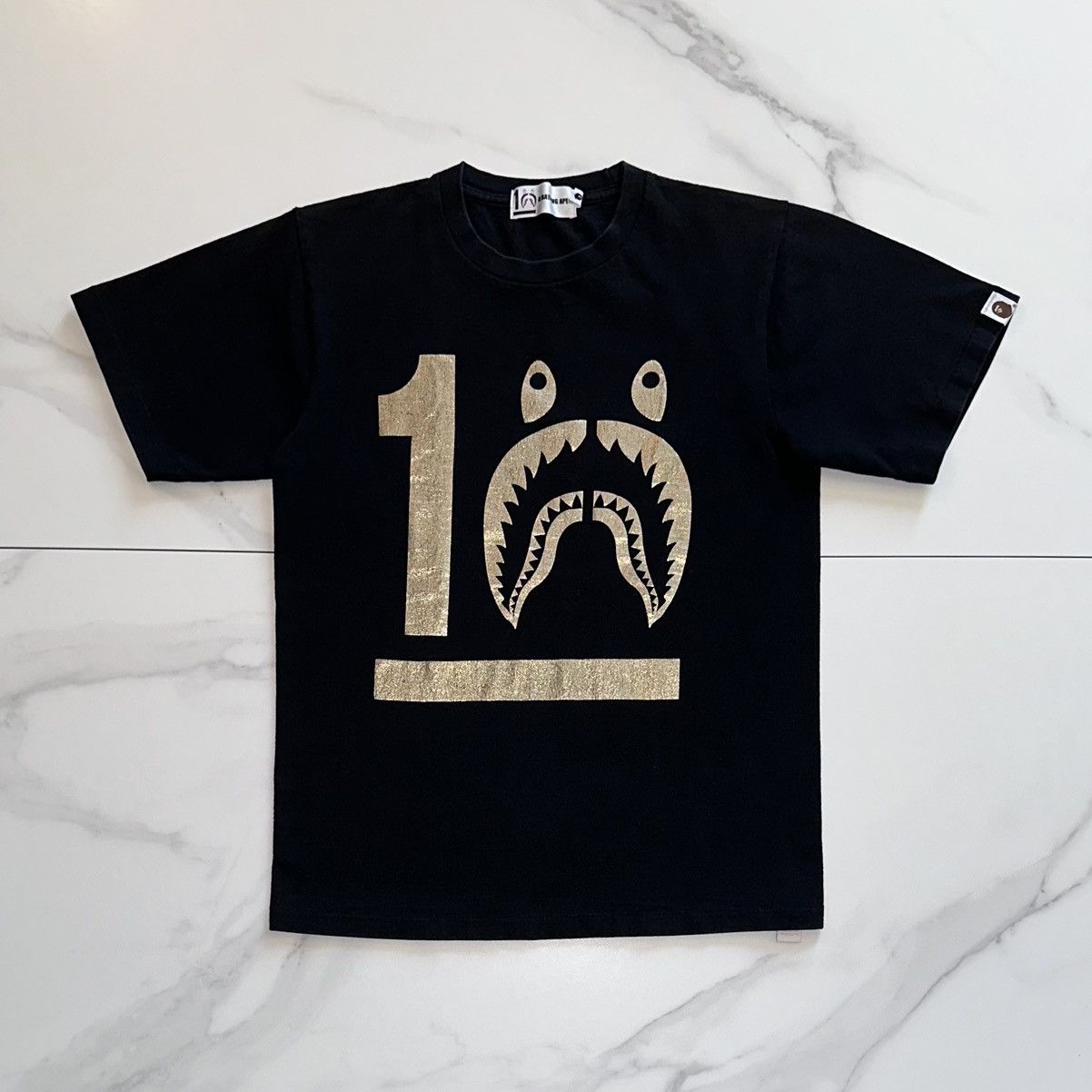 Bape BAPE A Bathing Ape Rolling Stones Tee Shirt Size S | Grailed