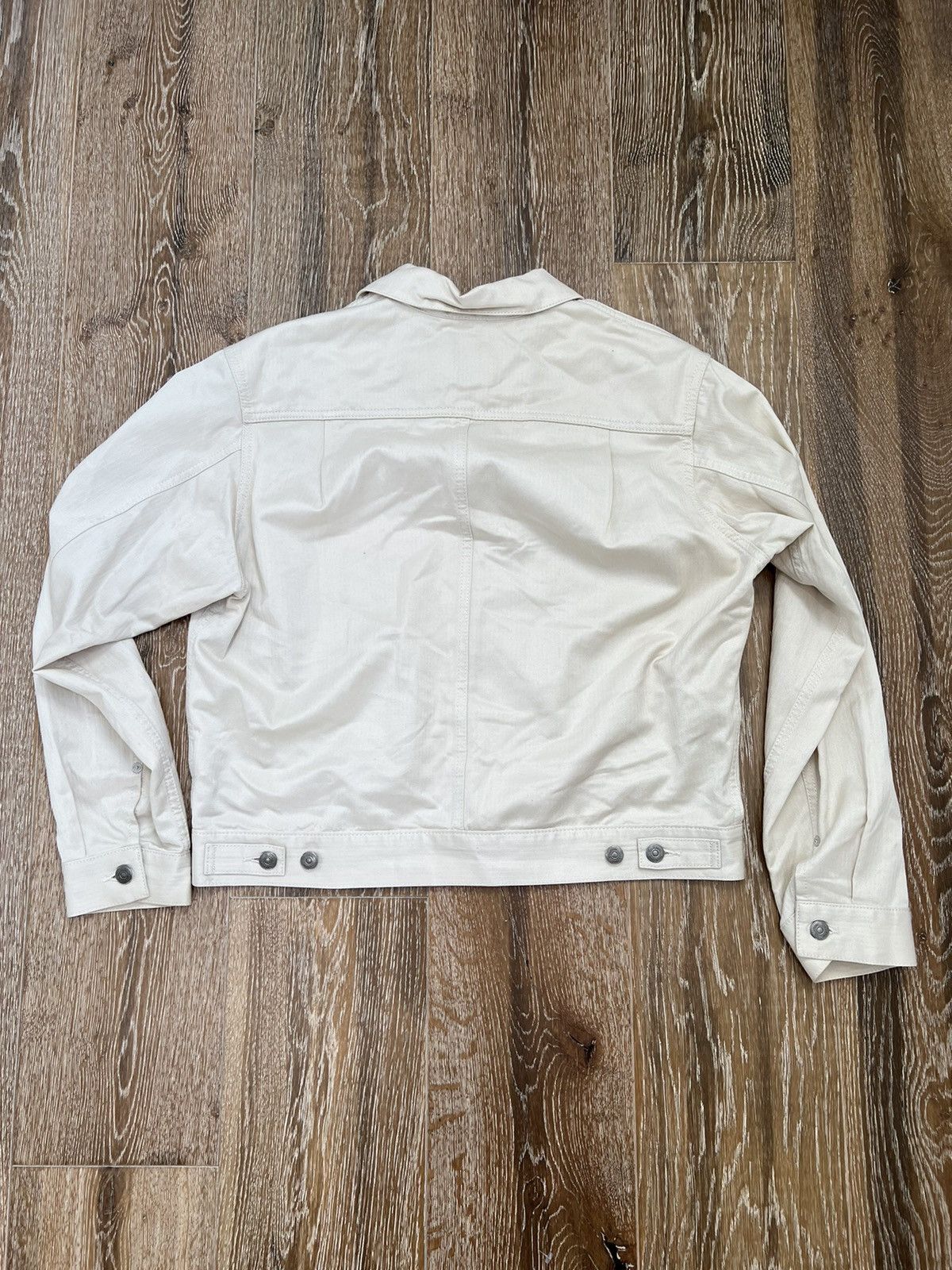 Japanese Brand × The Letters The letters classic work trucker cropped jacket Size US S / EU 44-46 / 1 - 2 Thumbnail