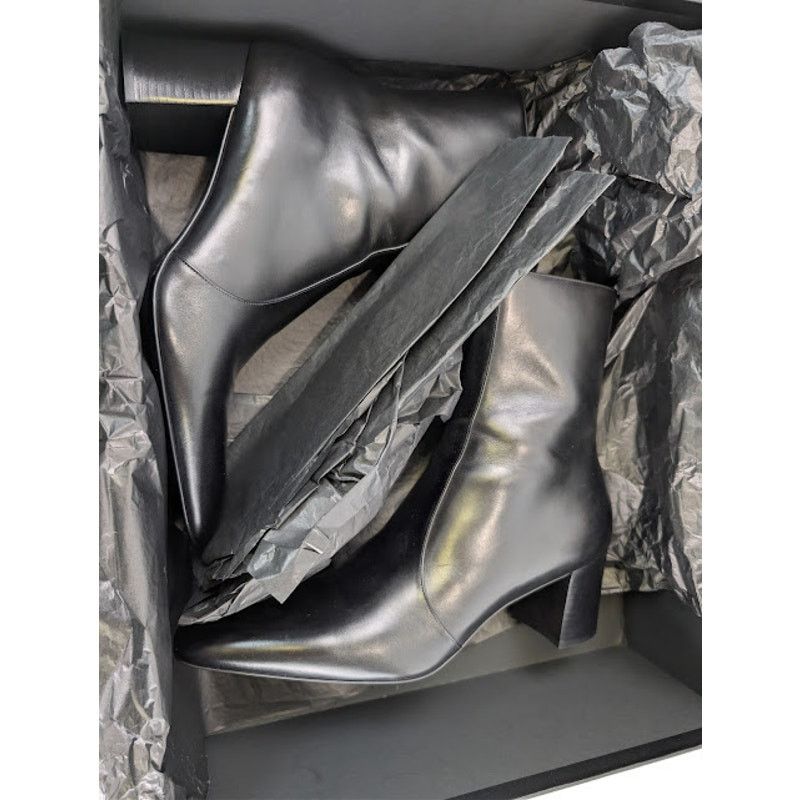 Saint Laurent Paris o1rshd1 XIV 70 Zipped Boot in Nero Size US 10 / EU 43 - 20 Thumbnail