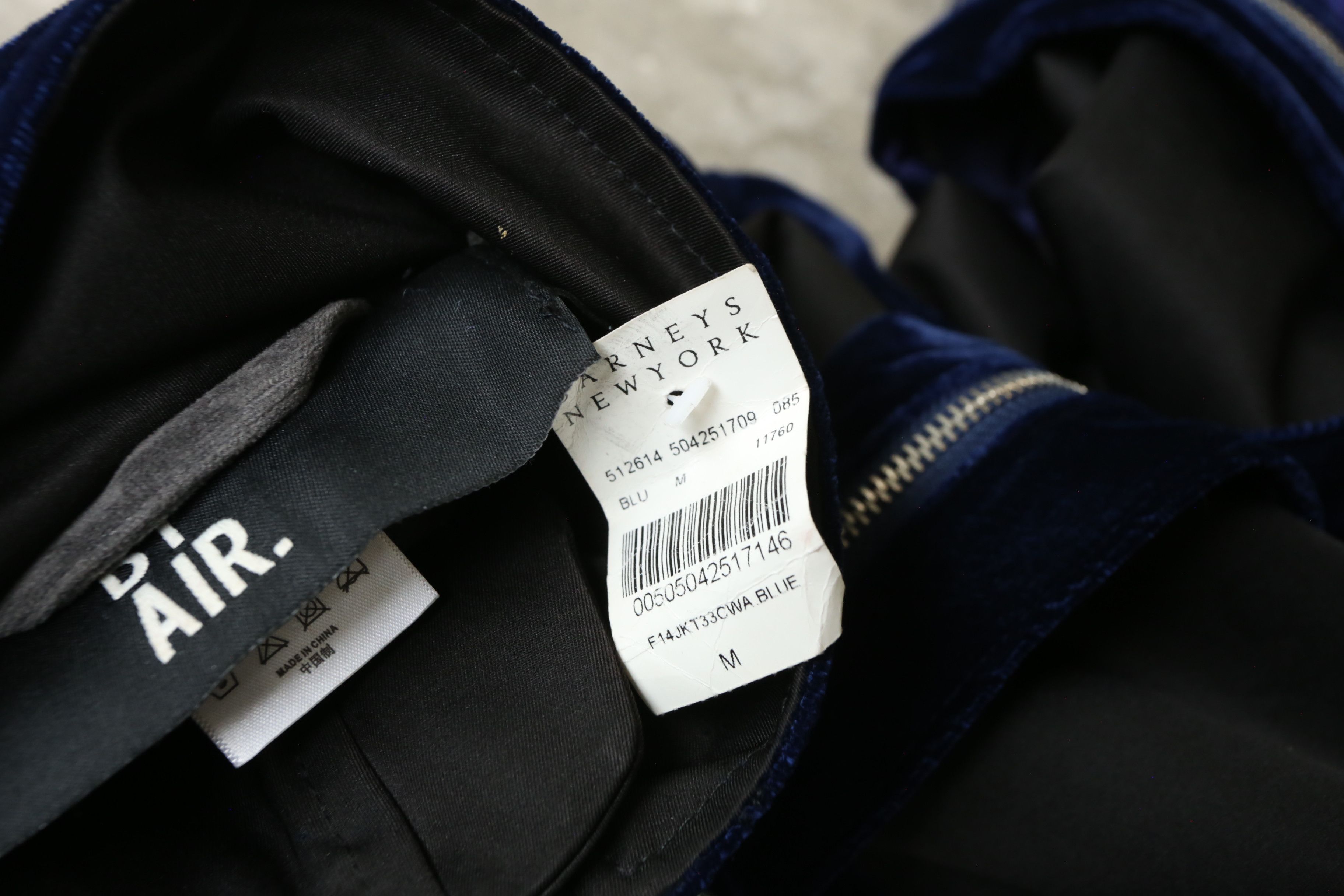 Hood By Air Hood By Air - F/W 14 - Velvet Skeleton Cage Jacket Size US M / EU 48-50 / 2 - 8 Thumbnail