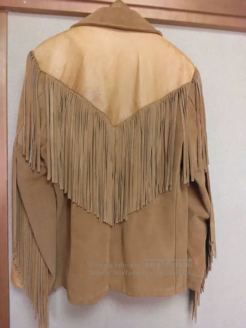 Schott Schott Fringed leather jacket Size US L / EU 52-54 / 3 - 2 Thumbnail