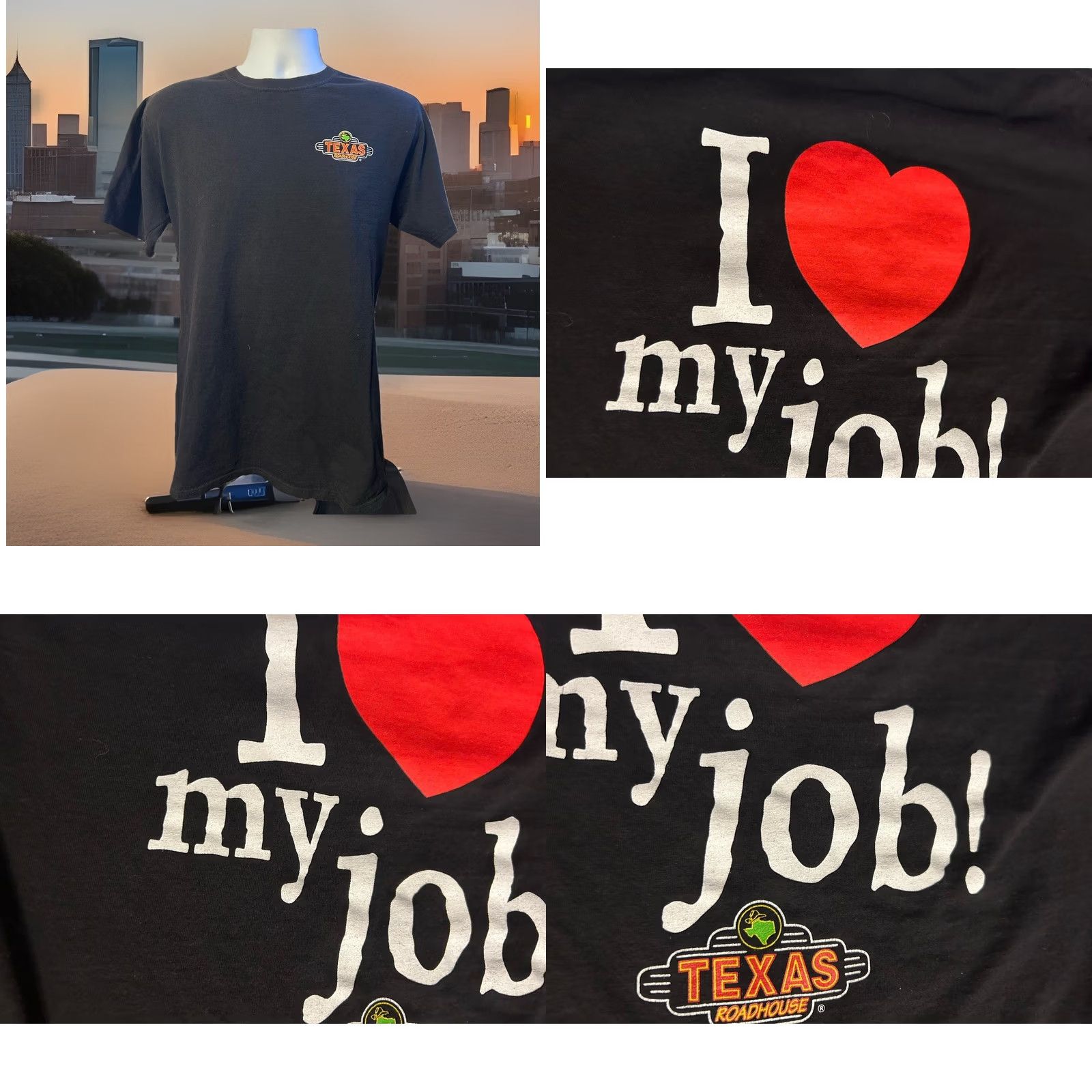 Vintage - "Texas Roadhouse" is retained Size US L / EU 52-54 / 3 - 8 Thumbnail