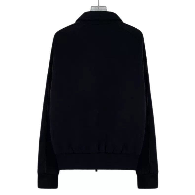 Dior Dior Black logo embroidered cotton lapel zipper long-sleev Size US XS / EU 42 / 0 - 2 Thumbnail