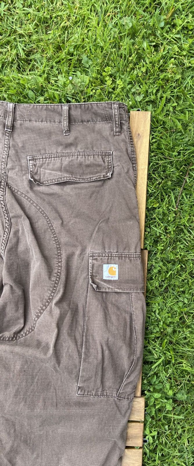 Carhartt 🟤 Carhartt Vintage Baggy Cargo Pants🟤 Size US 34 / EU 50 - 5 Thumbnail