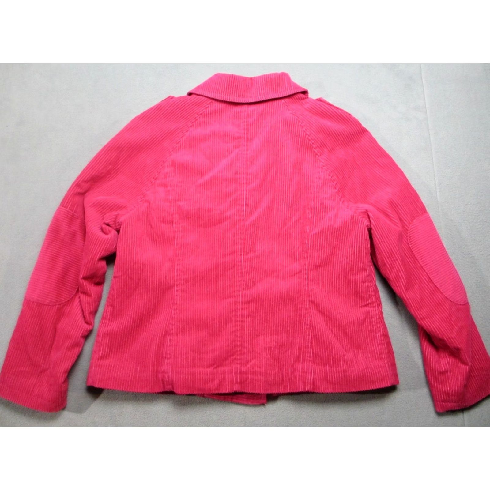 Tommy Hilfiger Tommy Hilfiger Jacket Womens XL Pink Corduroy Sherpa Lined Winter Double Breasted Coat/Pea Coat Short Length Size XL / US 12-14 / IT 48-50 - 6 Thumbnail