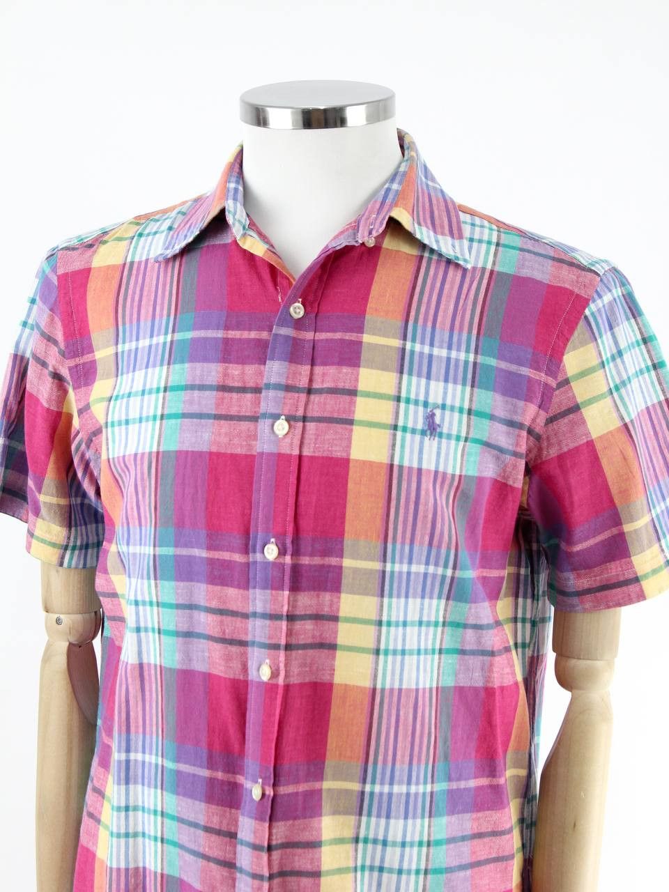 Polo Ralph Lauren POLO RALPH LAUREN Lightweight cotton checkered shirt Size US M / EU 48-50 / 2 - 4 Thumbnail
