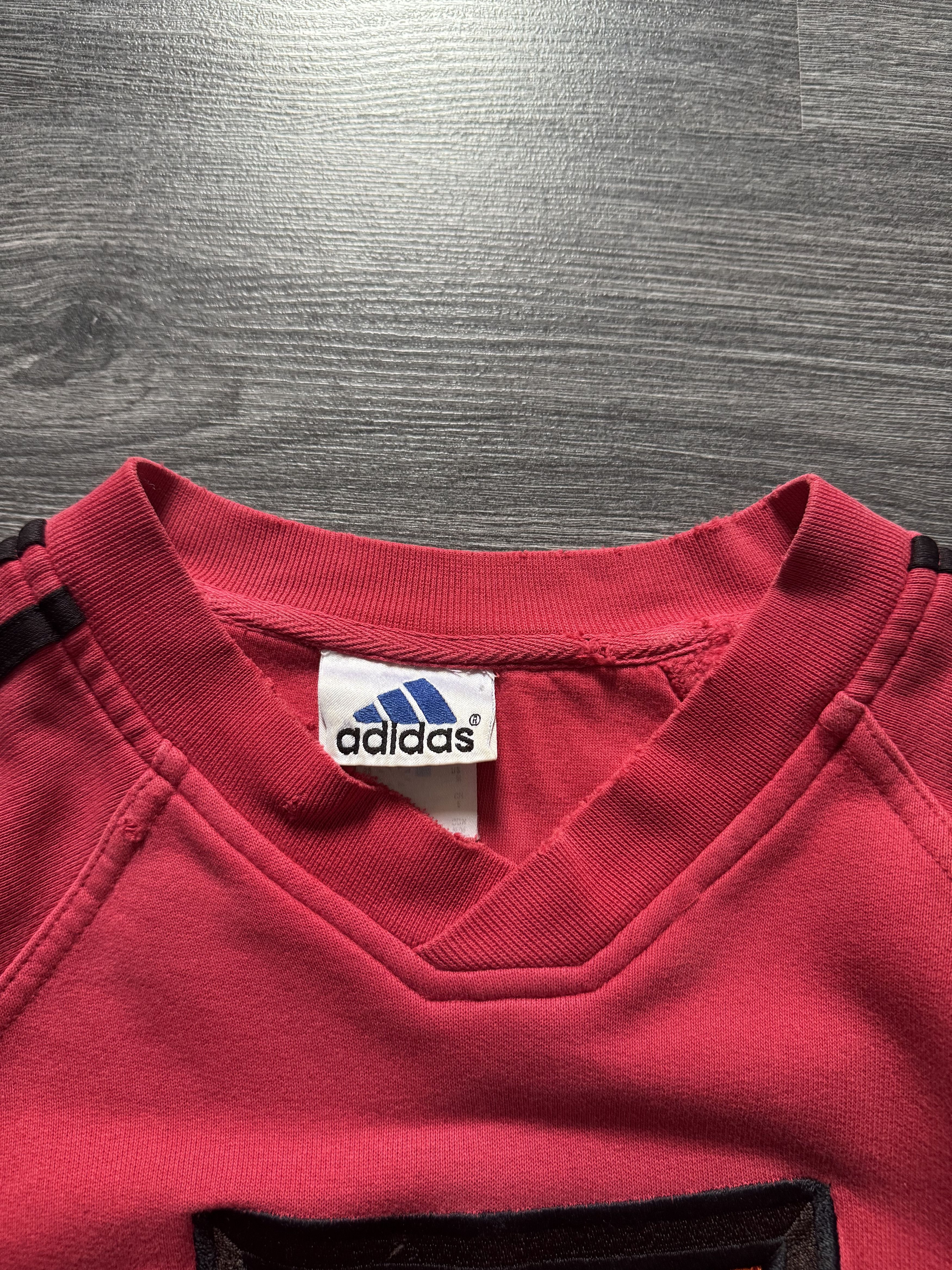 Adidas Vintage 90s Adidas Sweatshirt Pullover Embroidery Logo Size US M / EU 48-50 / 2 - 12 Thumbnail