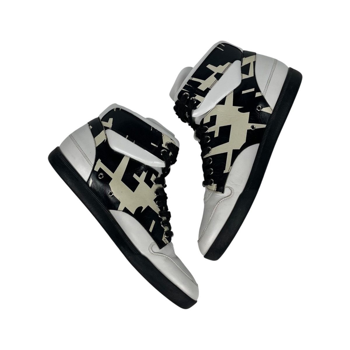 Dior AW 2014 Dior Homme Abstract Sneakers by Kris Van Assche Size US 10 / EU 43 - 5 Thumbnail