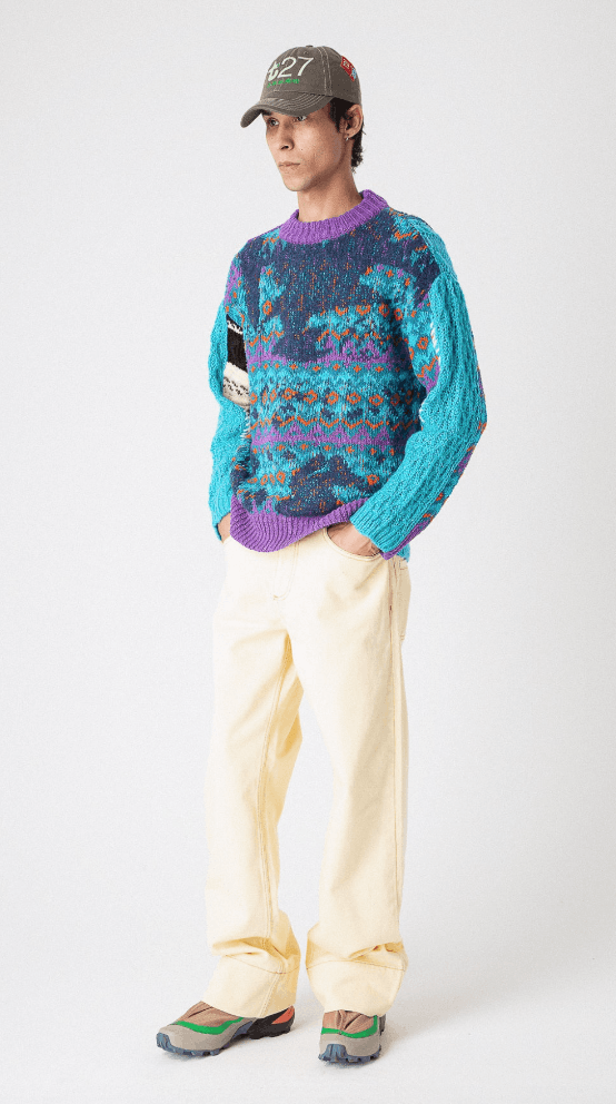 Andersson Bell $455 Andersson Bell River Jacquard Crewneck Sweater Size US S / EU 44-46 / 1 - 4 Thumbnail