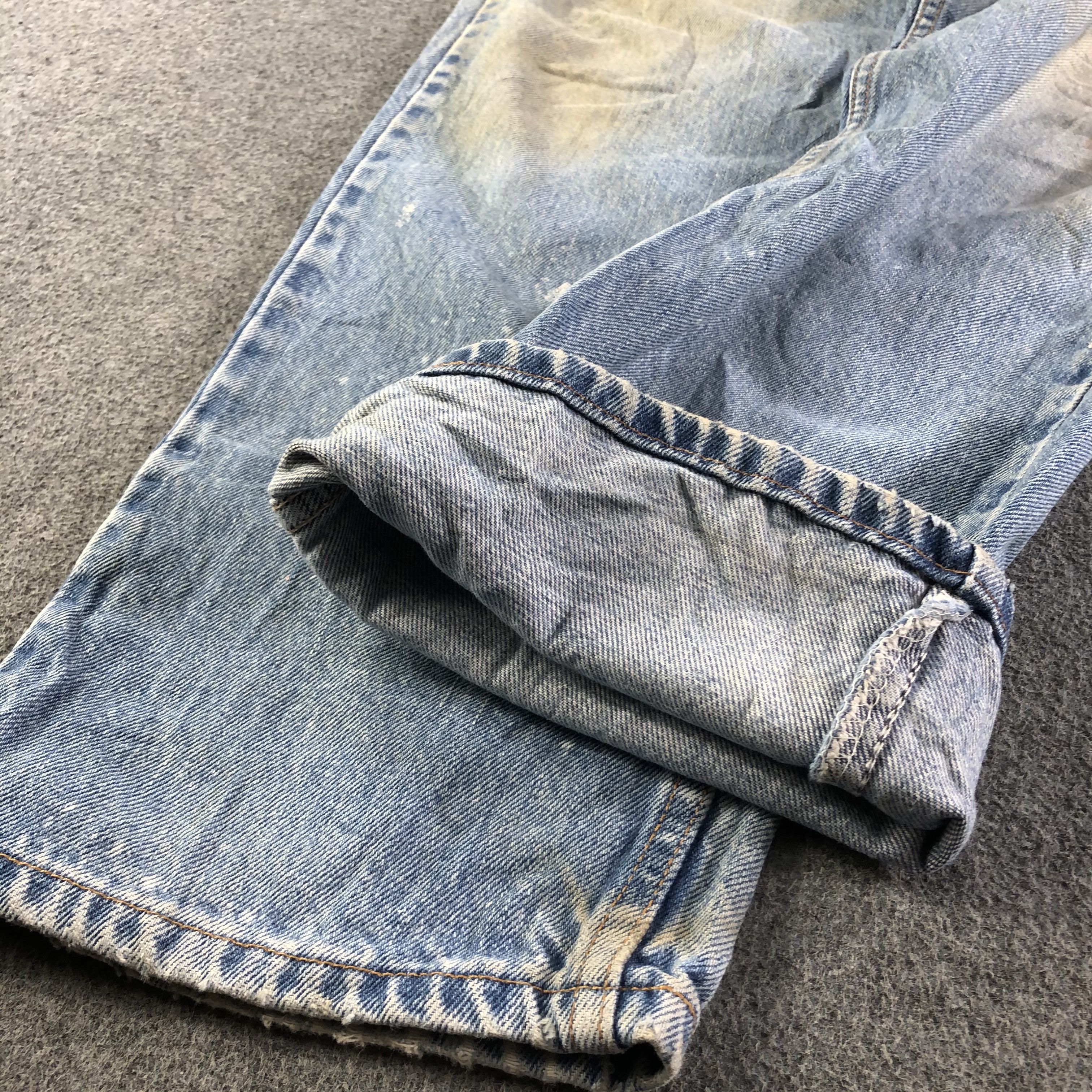 Levi's Vintage 90s Blue Wash Levis 505 Jeans-J3332 Size US 33 - 7 Thumbnail