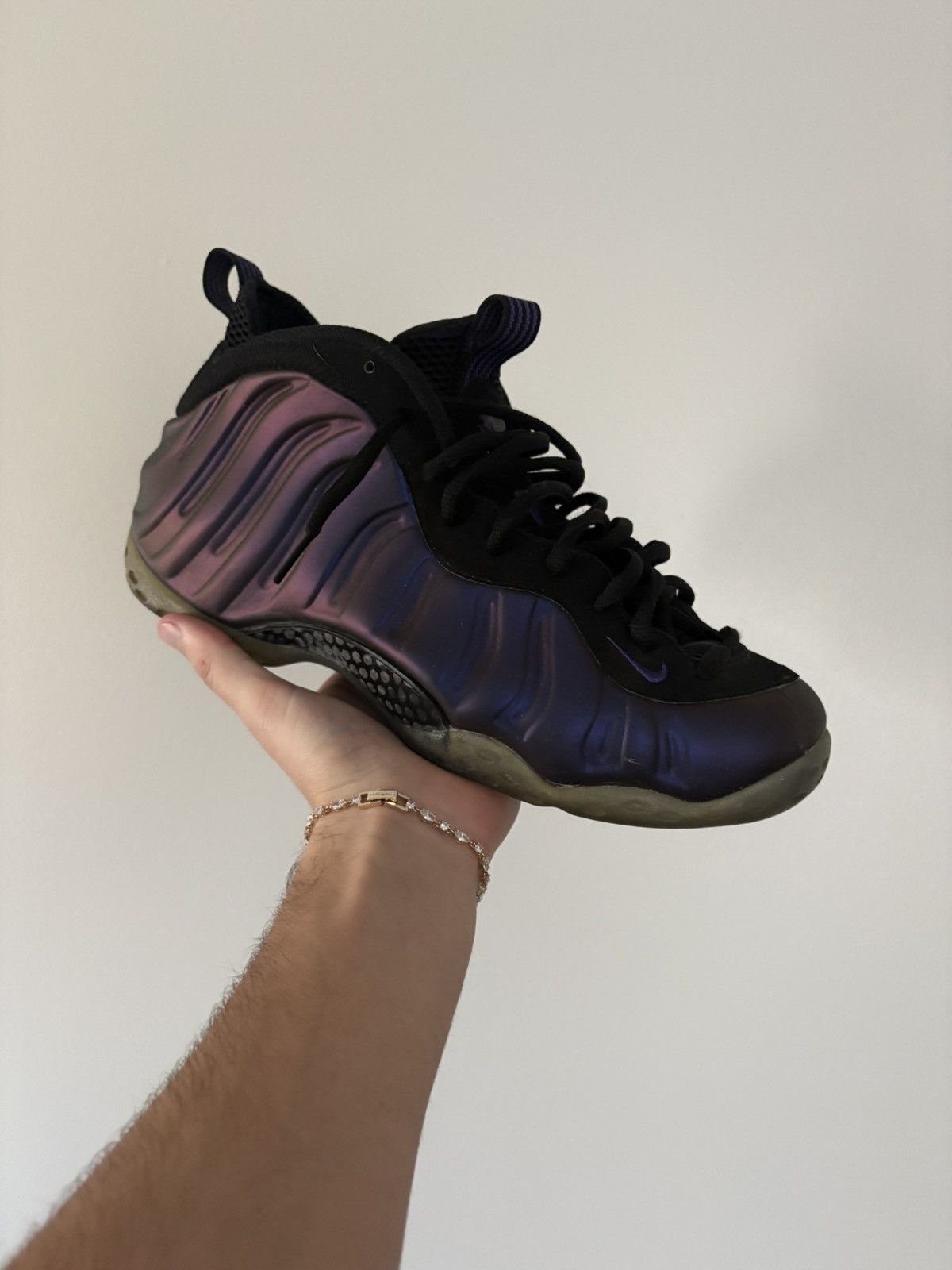 Nike Eggplant Nike Foamposite Size US 10.5 / EU 43-44 - 1 Thumbnail