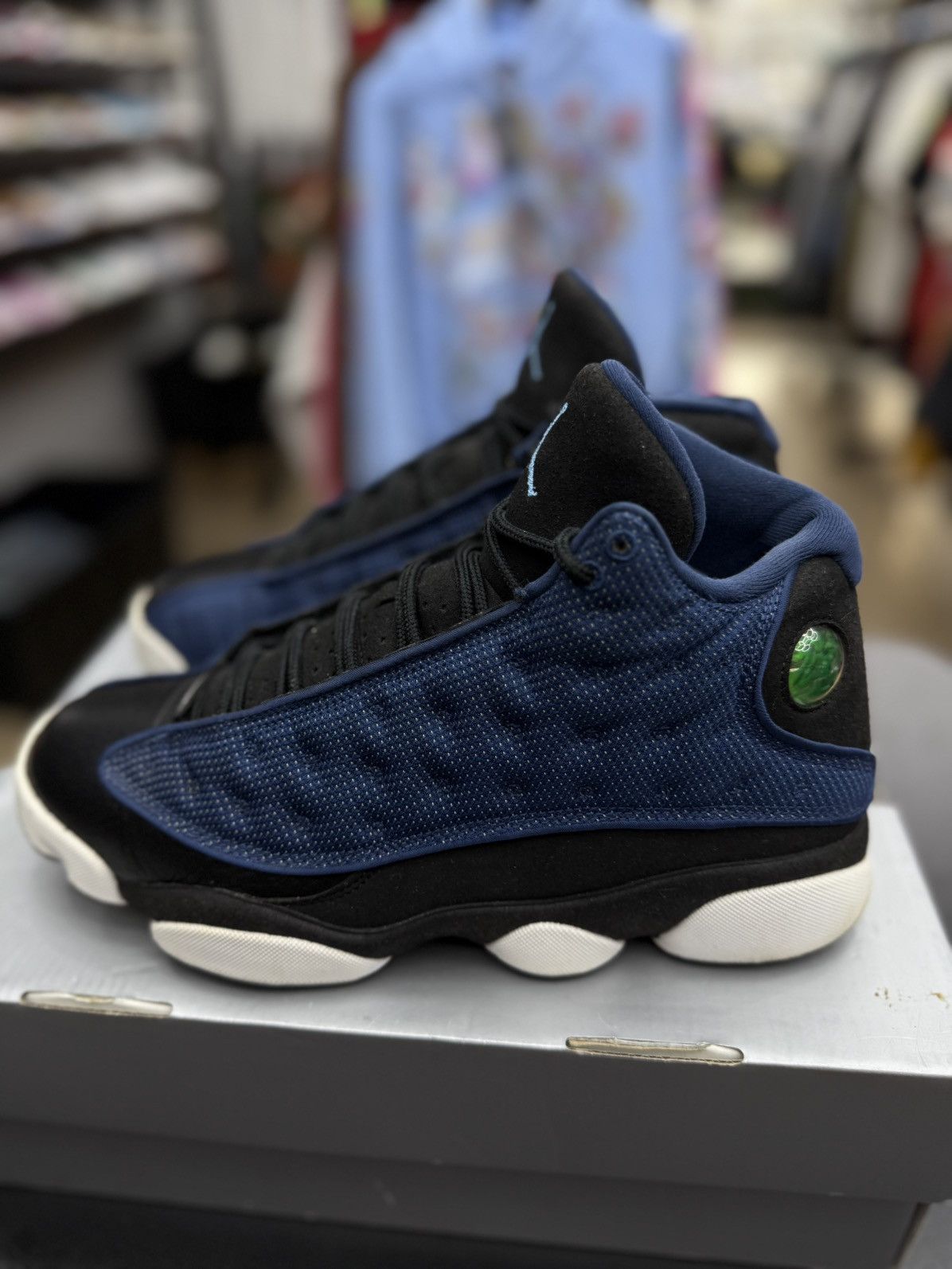 Jordan Brand × Nike Jordan 13 Brave Blue Size 10 🧼 With Box Size US 10 / EU 43 - 5 Thumbnail