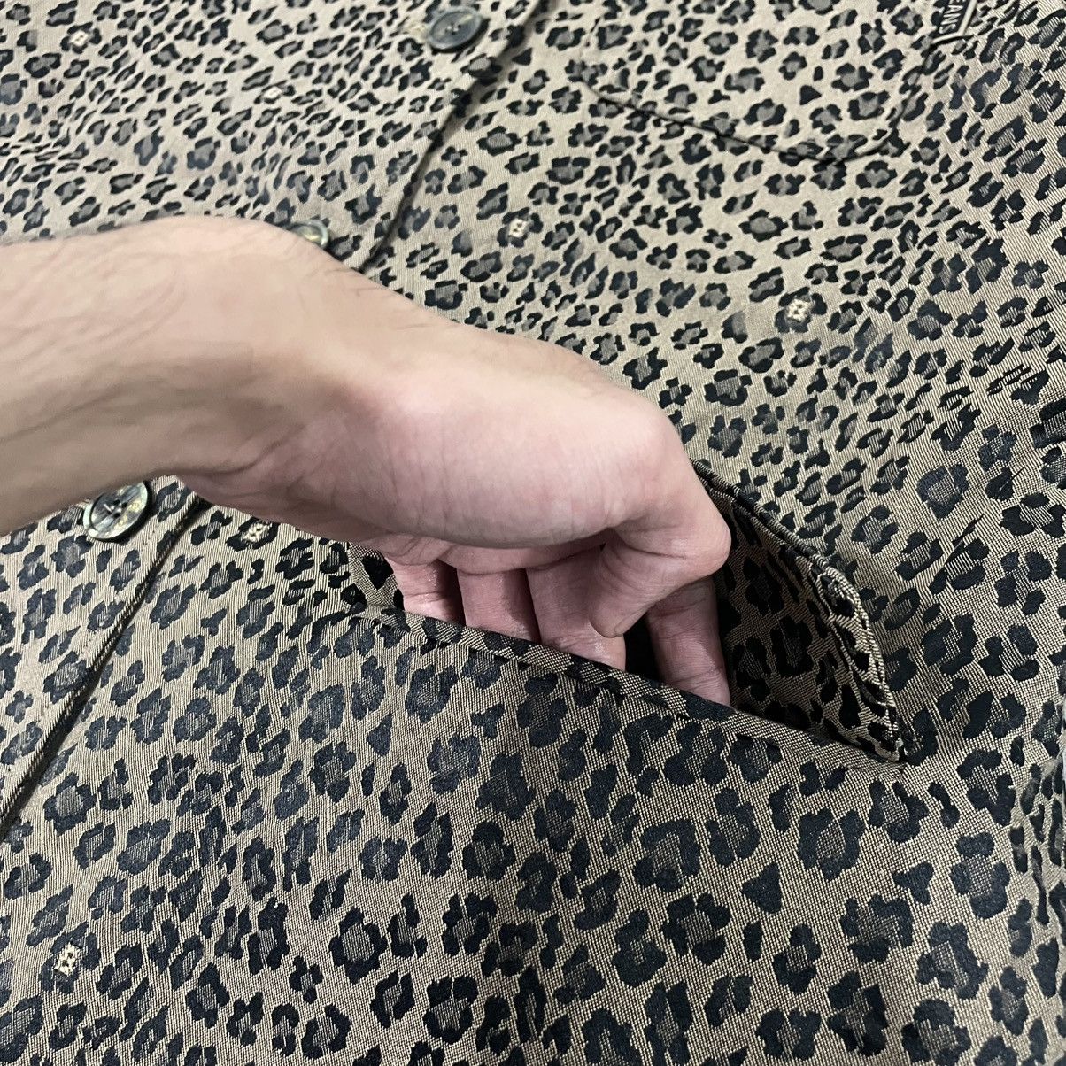 Fendi Vintage Fendi Leopard Monogram Jacket Size US M / EU 48-50 / 2 - 4 Thumbnail