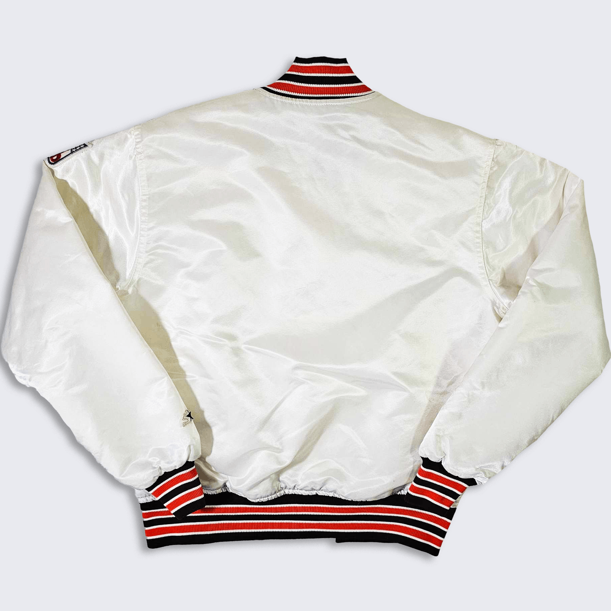 Starter × Vintage Cleveland Browns Vintage 80s Starter Satin Bomber Jacket Size US M / EU 48-50 / 2 - 2 Thumbnail