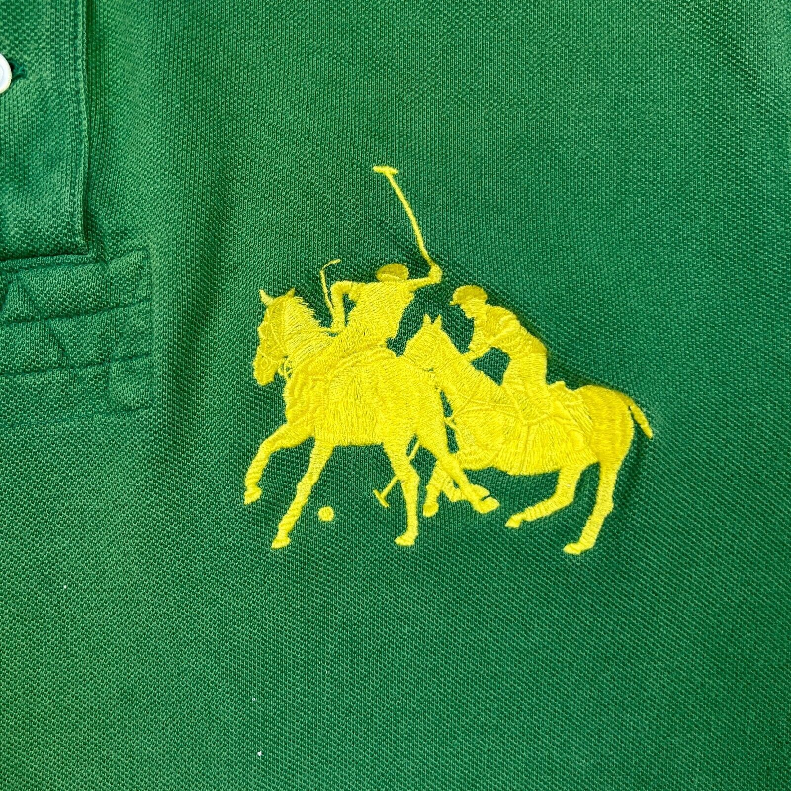 Polo Ralph Lauren × Vintage Vintage 90s Polo Ralph Lauren Shirt Stampede Pony Preppy Size US L / EU 52-54 / 3 - 3 Thumbnail
