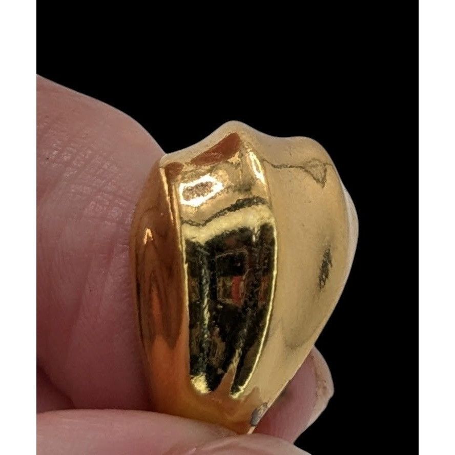 Other Vintage Avon Gold-Tone Crossover Dome Ring Size 7 Size ONE SIZE - 3 Thumbnail