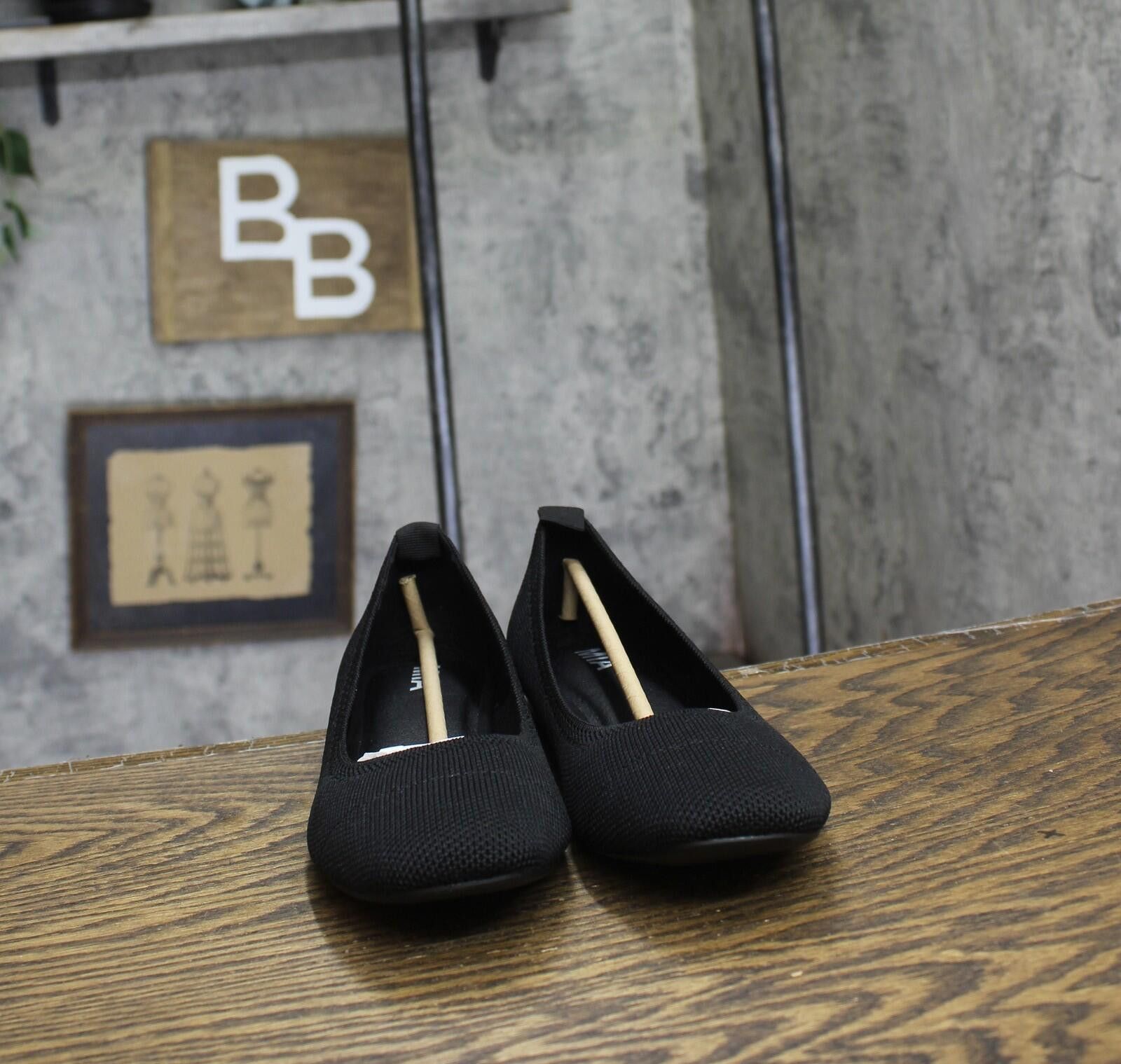 Miansai Nwt Mia Round Toe Ballet Flat Sandals Gs1578607 Black 10m Size US 10 / IT 40 - 3 Thumbnail