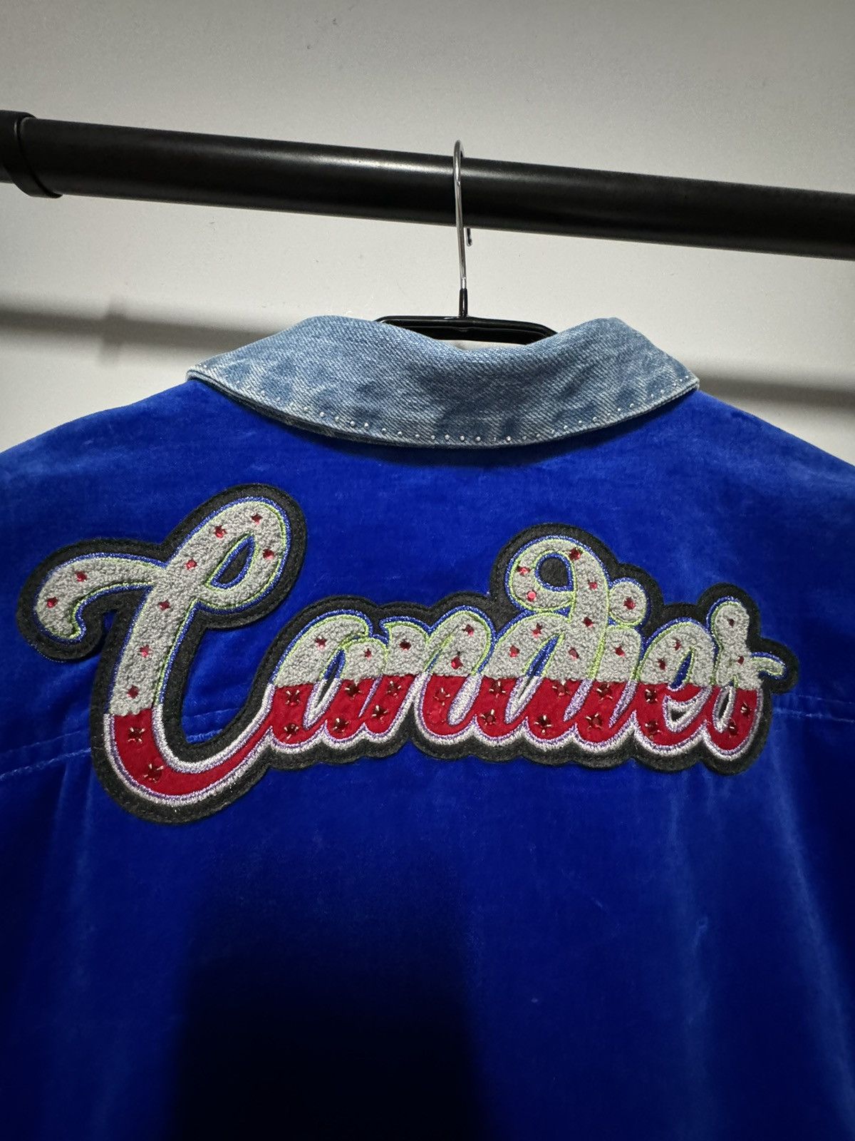 Designer Marcelo Burlon fall 2019 Candies velvet jacket Size US M / EU 48-50 / 2 - 6 Thumbnail