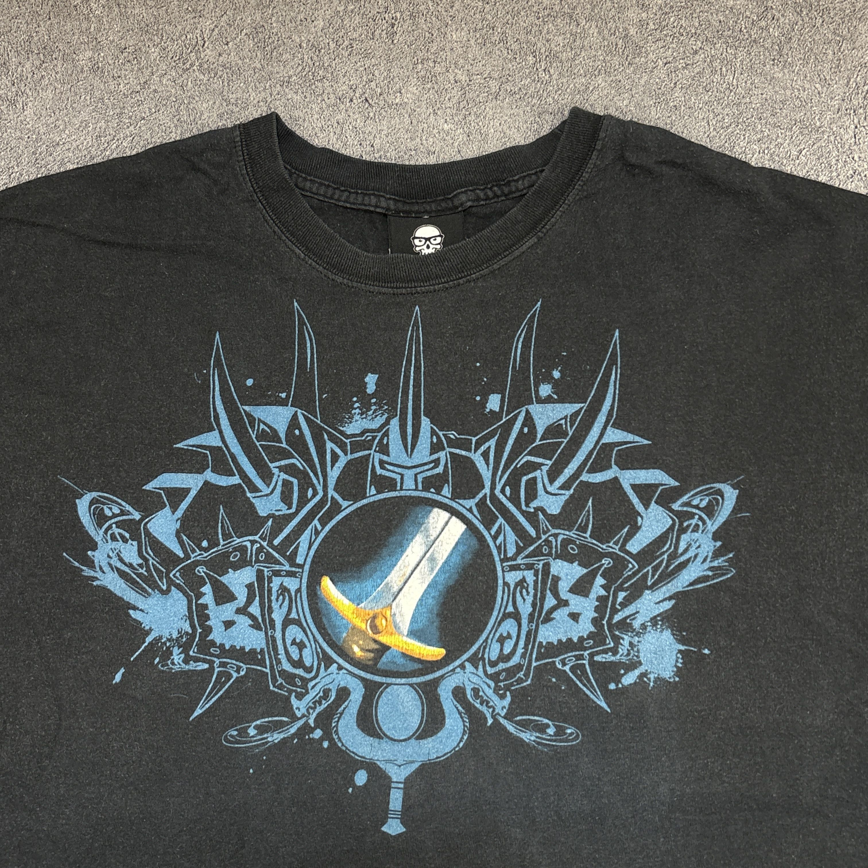 Vintage Vintage 00s World of Warcraft T-Shirt Video Game Promo Tee Size US L / EU 52-54 / 3 - 4 Thumbnail