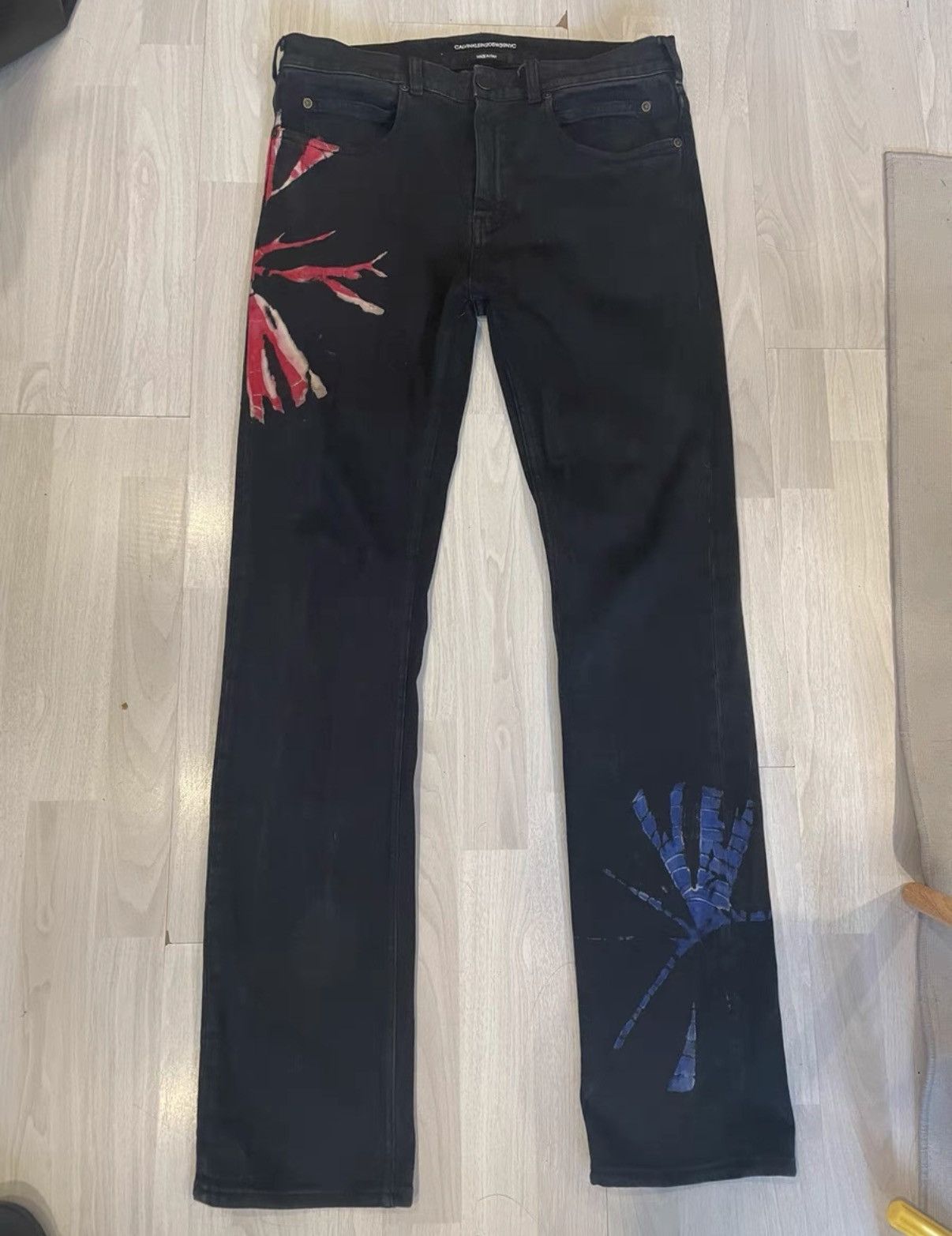 Calvin Klein Calvin Klein 205W39NYC by Raf Simons Gradient Denim Jeans Size US 32 / EU 48 - 1 Thumbnail
