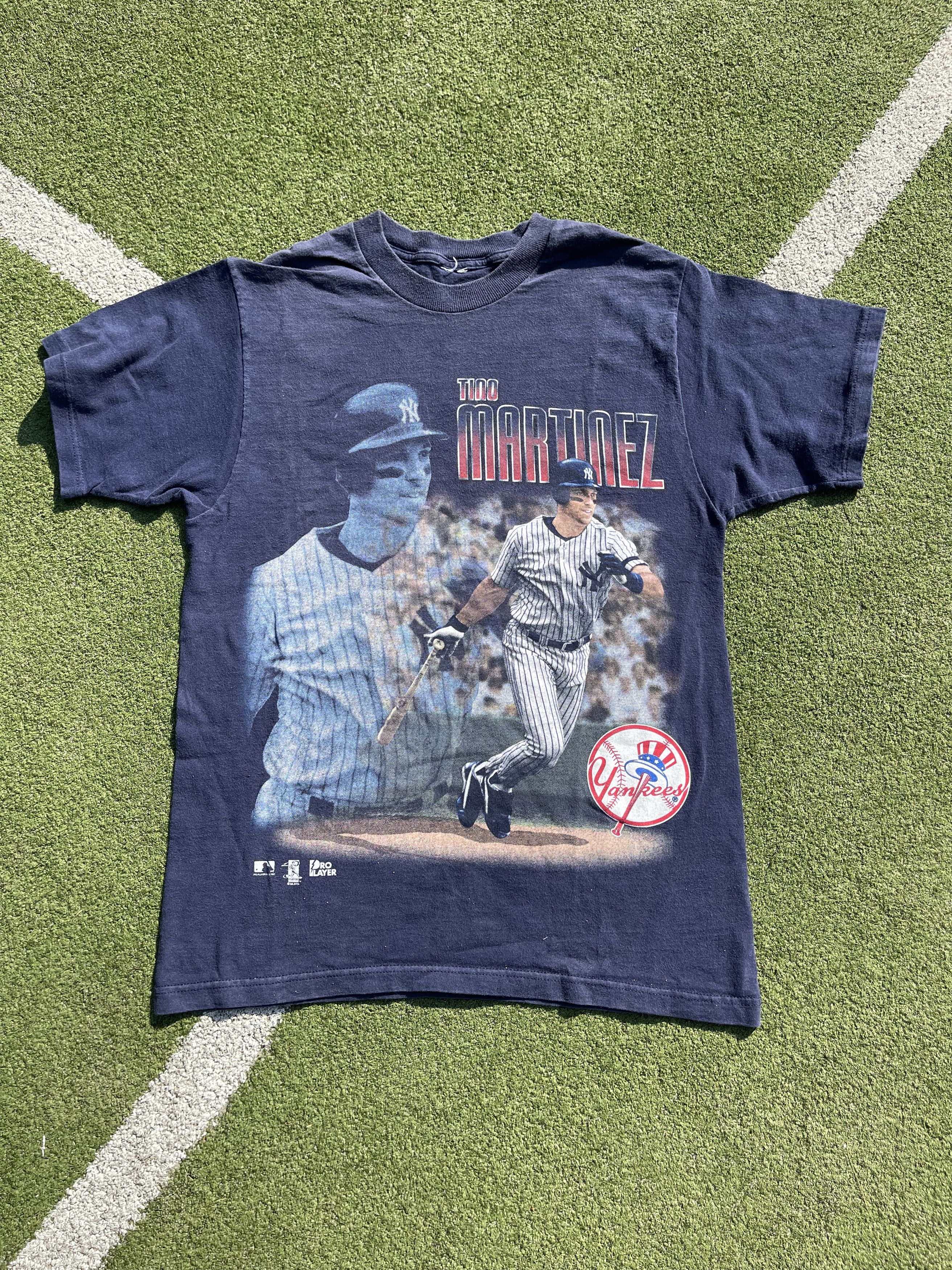 New York Yankees × Pro Player × Vintage 1997 NEW YORK YANKEES TINO MARTINEZ PRO PLAYER T-SHIRT Size US M / EU 48-50 / 2 - 1 Thumbnail