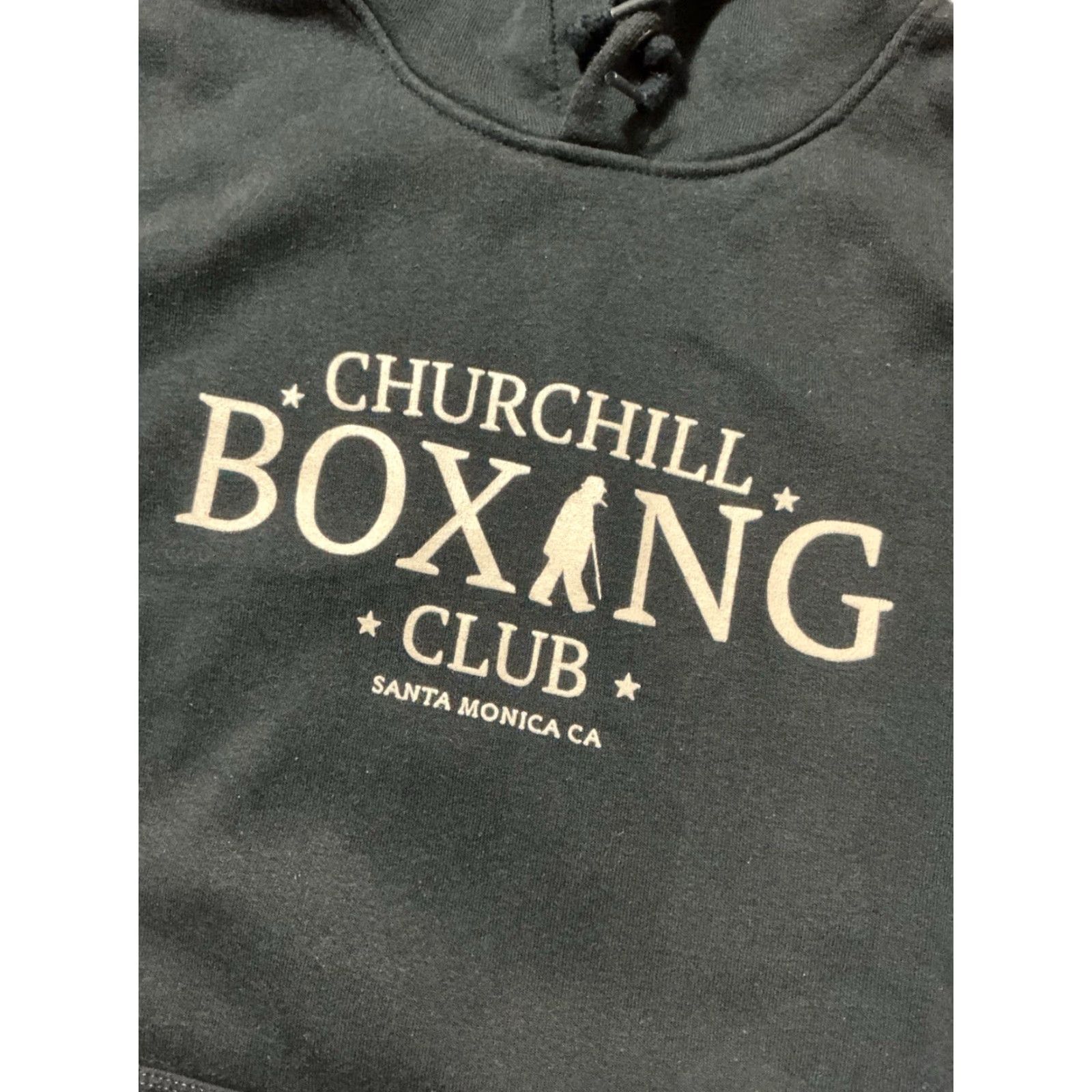 Carhartt VINTAGE Carhartt Churchill Boxing Club Santa Monica Blue Hoodie M Pullover Midweight Loose Fit Mens Size M Size US M / EU 48-50 / 2 - 5 Thumbnail
