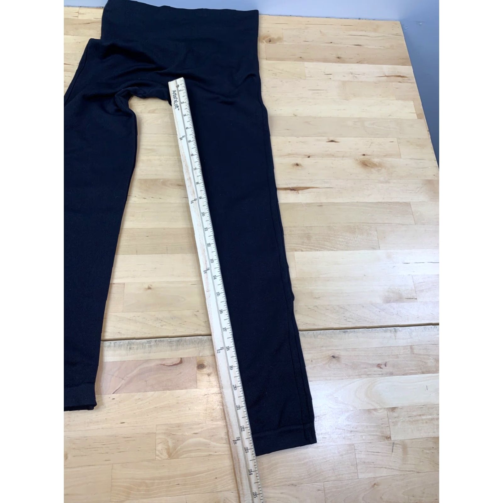 Spanx Spanx Leggings Womens S Black Crop Casual Athleisure 10775 Size 28" / US 6 / IT 42 - 5 Thumbnail
