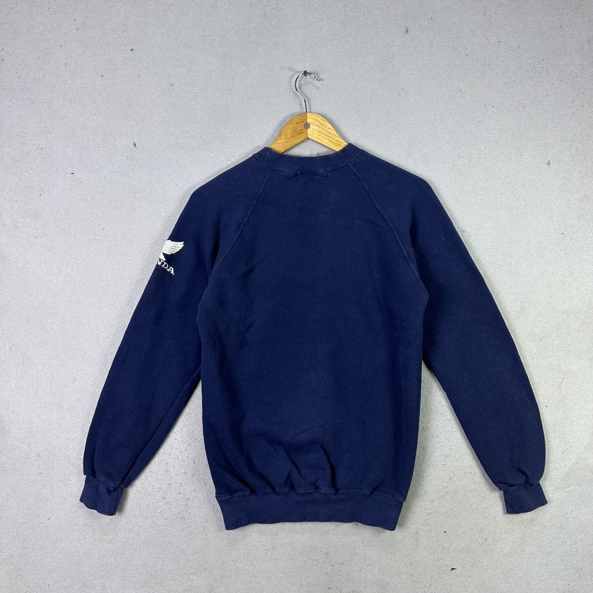 Honda Vintage Honda Japan Sweatshirt Navy Blue Crewneck Size US S / EU 44-46 / 1 - 6 Thumbnail