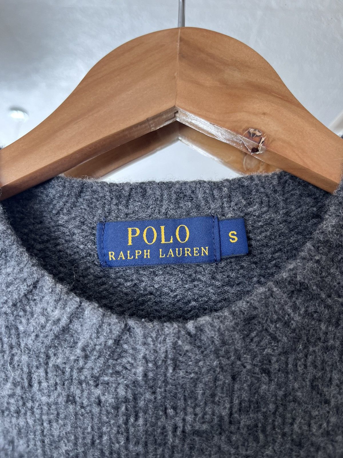 Polo Ralph Lauren Vintage Polo Ralph Lauren Wool Pocke Sweater Size S / US 4 / IT 40 - 4 Thumbnail