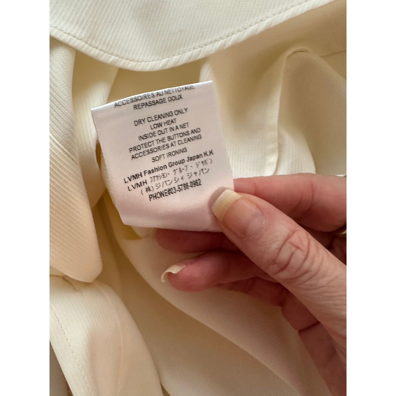 Givenchy NWT Givenchy Shirt Cream Mens US L Roll Tab Sleeves Size US L / EU 52-54 / 3 - 8 Thumbnail