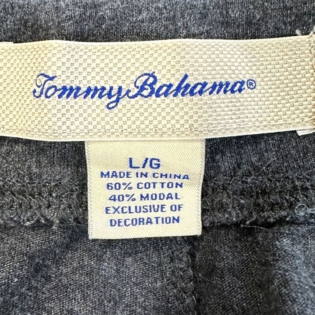 Tommy Bahama Tommy Bahama Pants Mens Large Grey Lounge Sweatpants Drawstring Pockets Lounge Pants Casual Activewear Walking Size US 33 - 3 Thumbnail