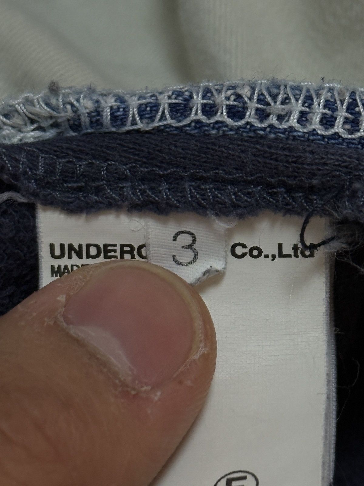 Jun Takahashi × Undercover Undercover Underman SS11 Hybrid Denim Sweatpants Size US 32 / EU 48 - 10 Thumbnail
