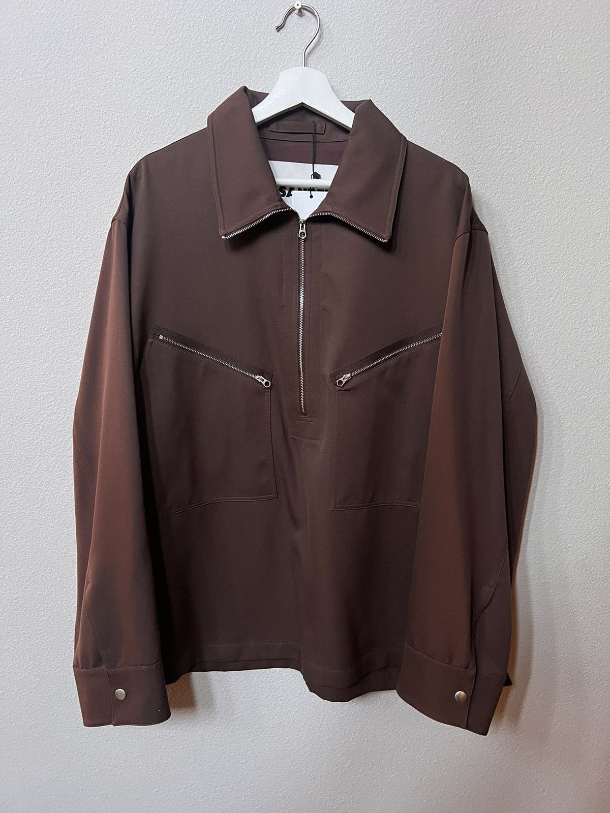 Jil Sander Wool half zip size 52 Size US L / EU 52-54 / 3 - 1 Thumbnail