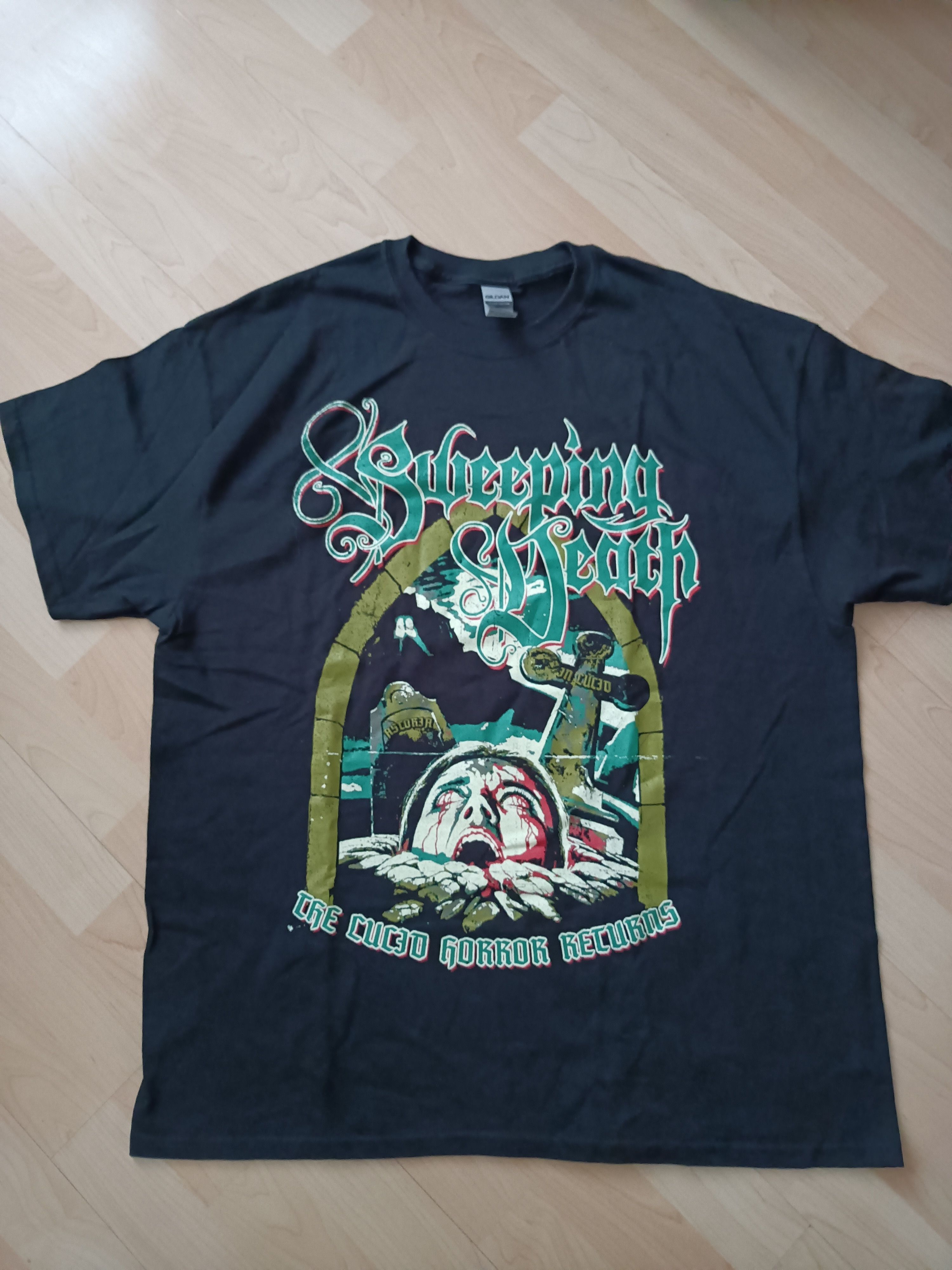 Band Tees Sweeping Death "The Lucio Horror returns" T-Shirt Size US XL / EU 56 / 4 - 1 Thumbnail