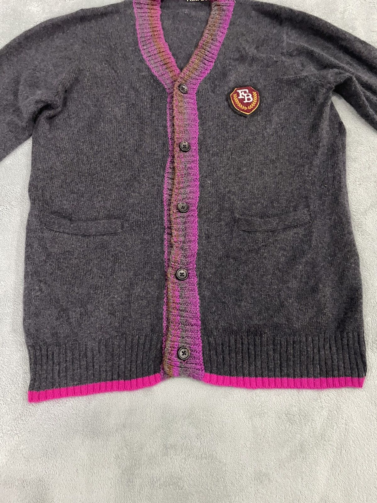Issey Miyake FRAPBOIS Half Wool Hooded Buttons Up Cardigan Size US L / EU 52-54 / 3 - 2 Thumbnail