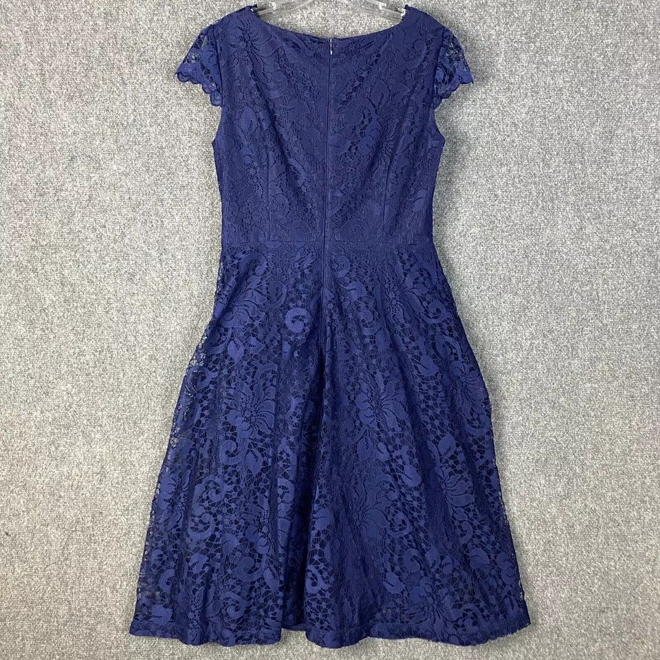 Other London Times A-Line Dress Women's Size 8 100% Polyester Size M / US 6-8 / IT 42-44 - 8 Thumbnail