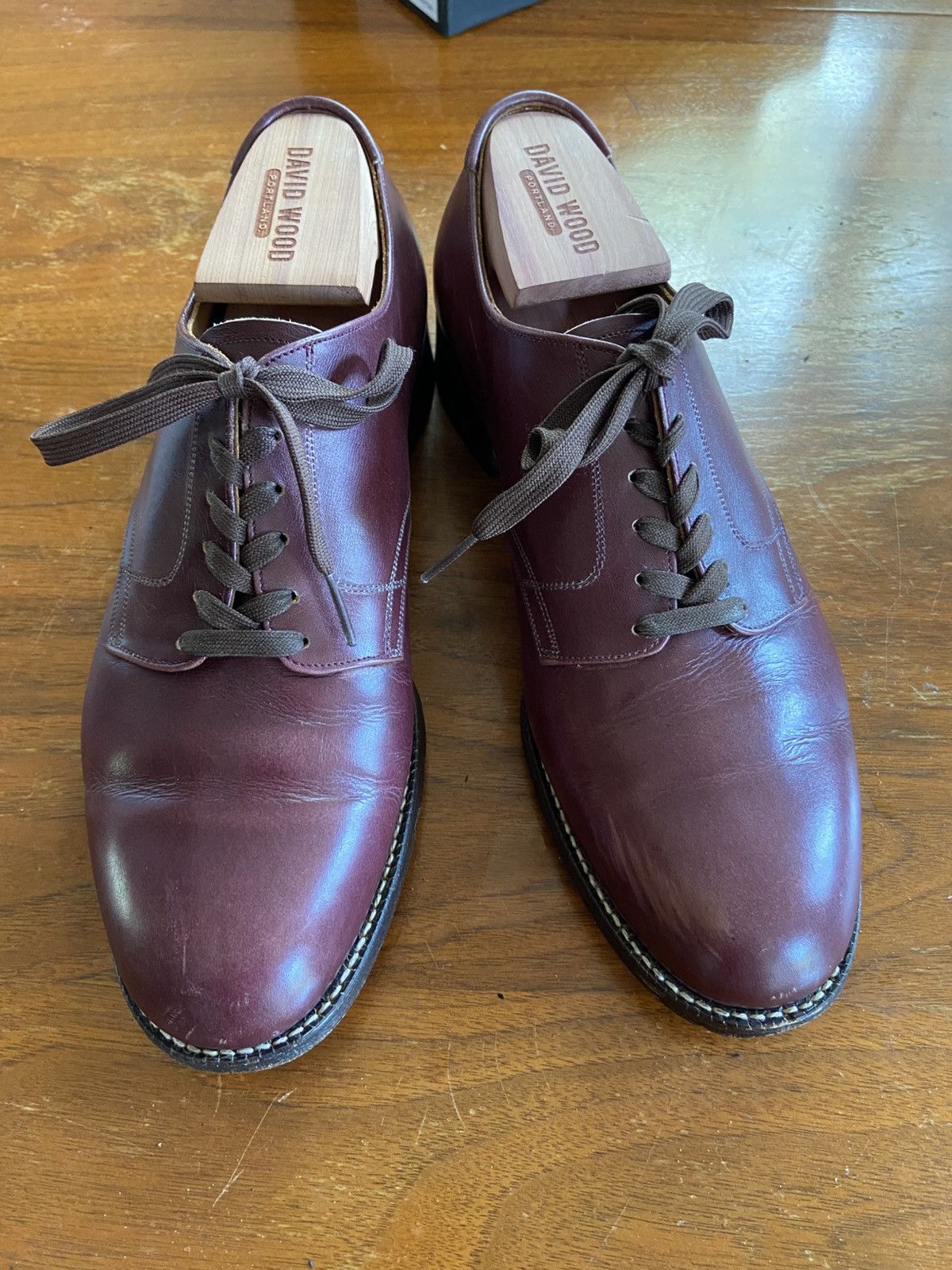 phigvel service shoes Burgundy 7 1/2 Phigvel Shoes Service Size