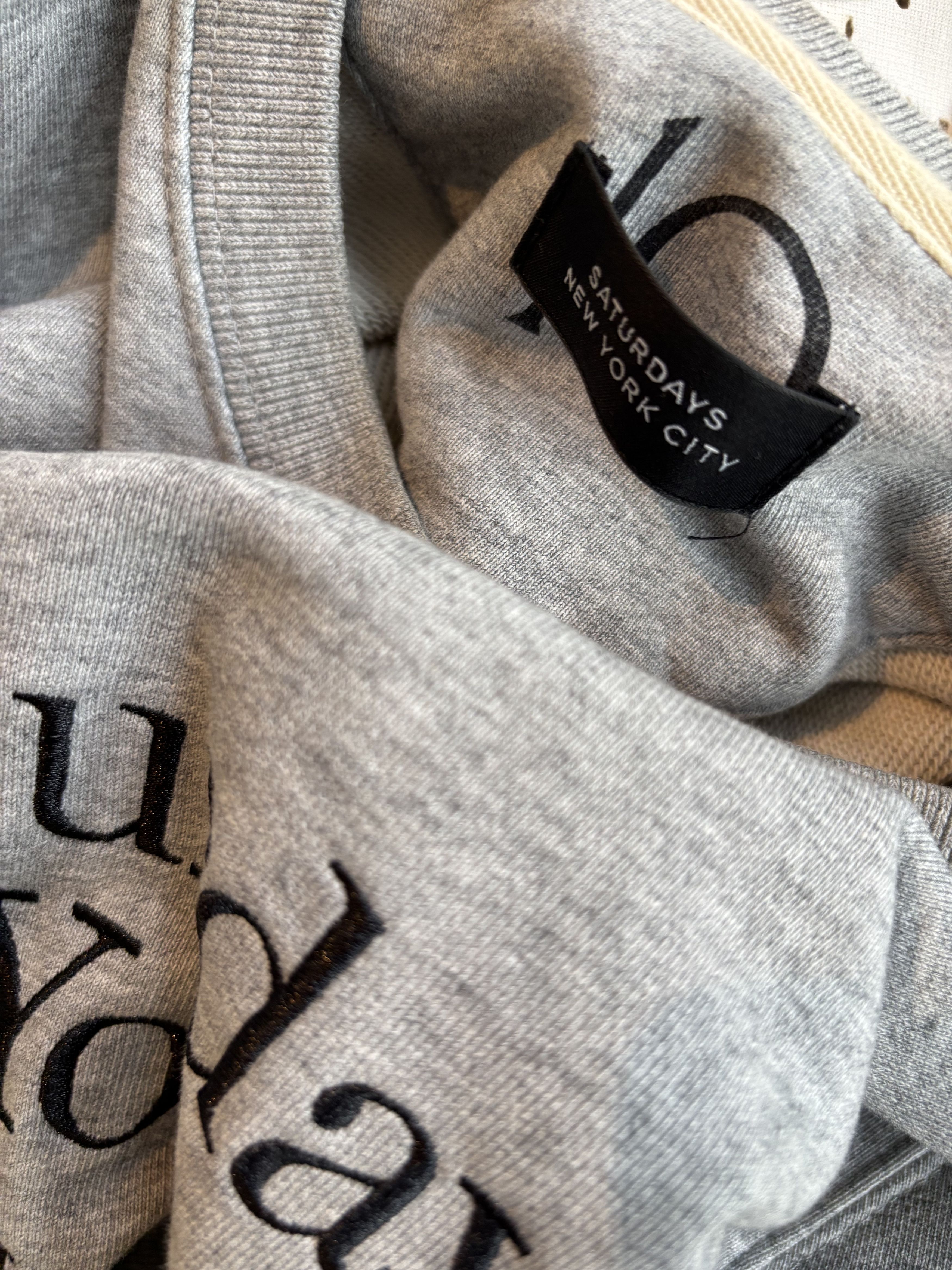 Saturdays NYC Saturdays New York City grey cotton sweater Size US S / EU 44-46 / 1 - 1 Thumbnail