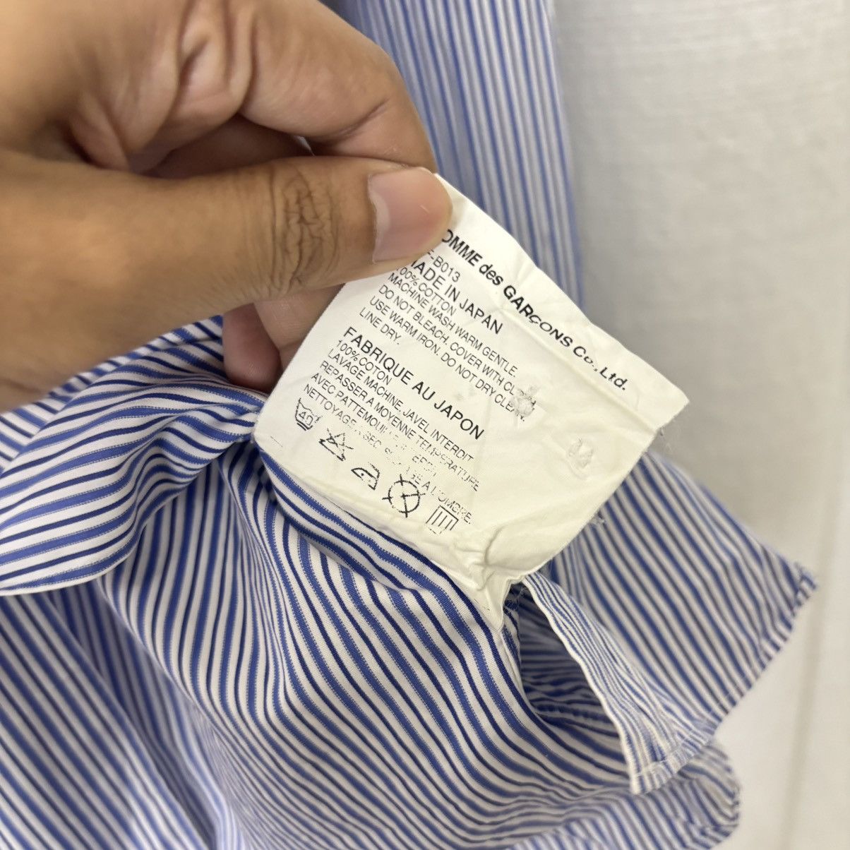 Comme des Garcons Homme Deux comme des garcons homme deux shirt Size US L / EU 52-54 / 3 - 4 Thumbnail