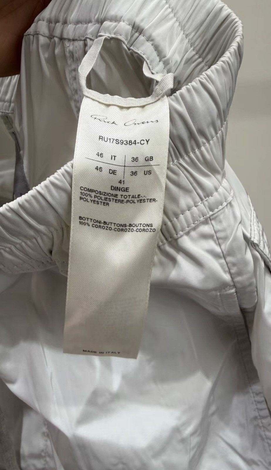 Rick Owens RICK OWENS Dropped-Crotch Shorts Size US 41 - 3 Thumbnail