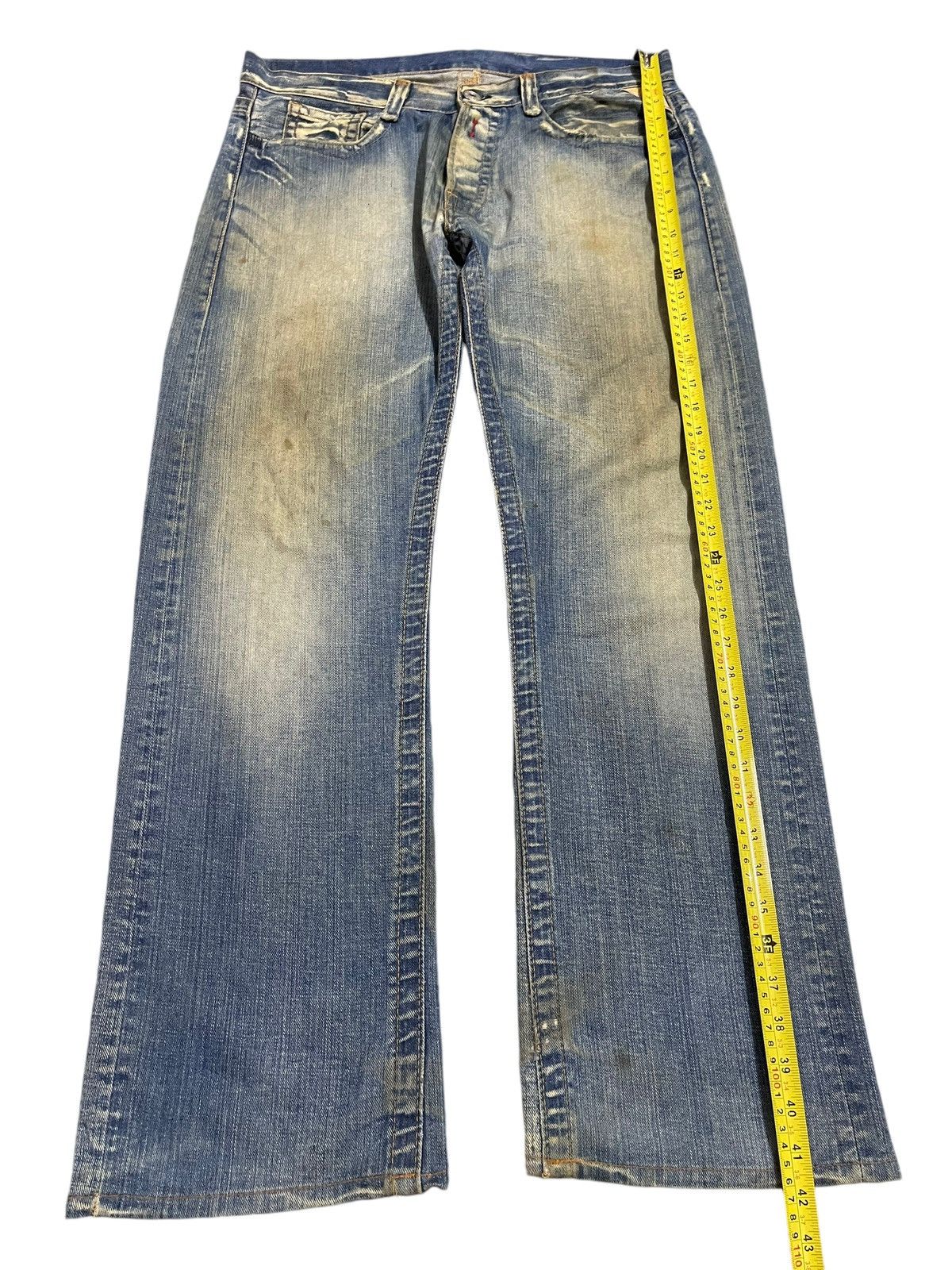 Replay Vintage Replay Mud Wash Classic Style Loose Jeans Size US 36 / EU 52 - 15 Thumbnail