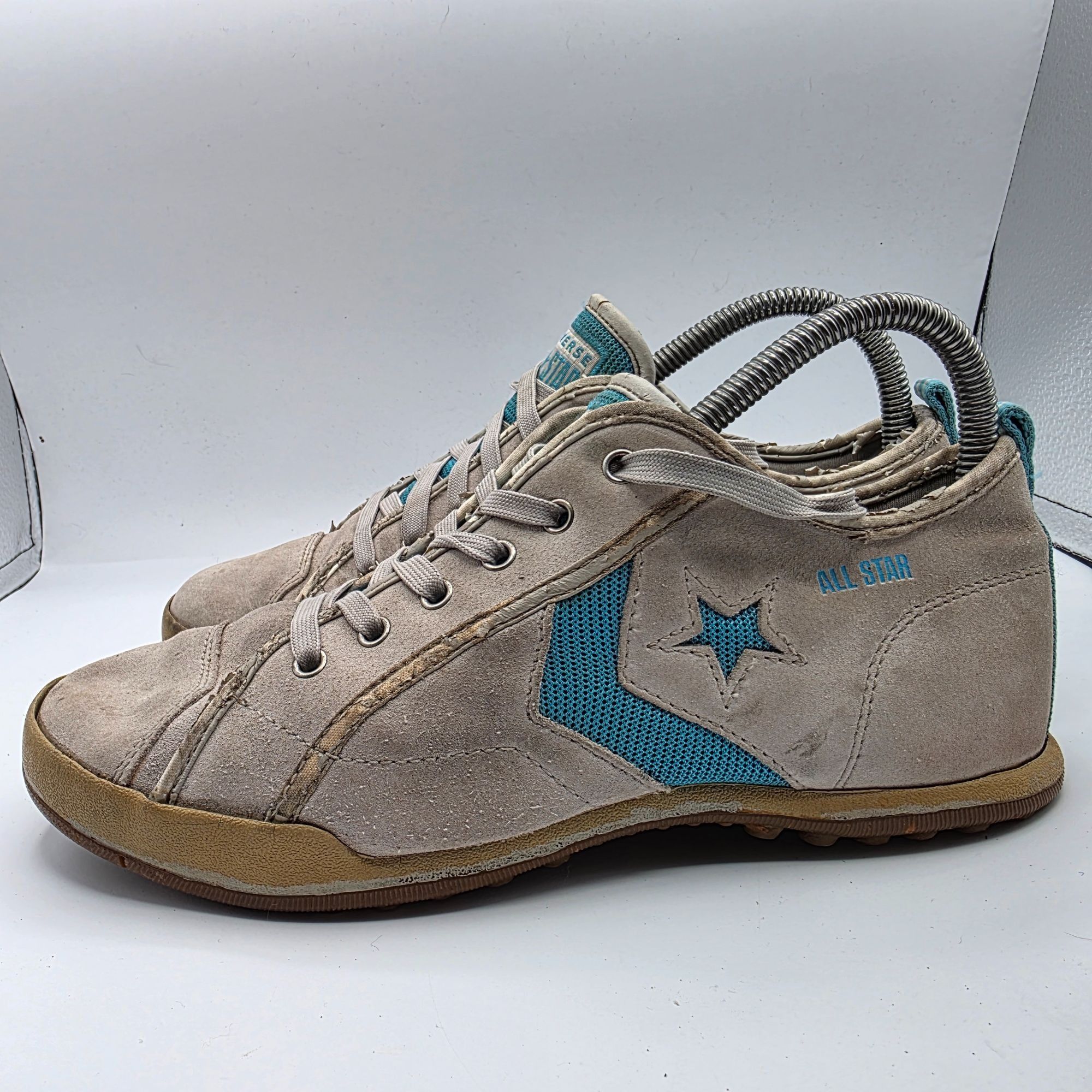 Converse Converse All Star Womens Size 8 Gray Teal Low Top Sneakers C Size US 8 / IT 38 - 15 Thumbnail