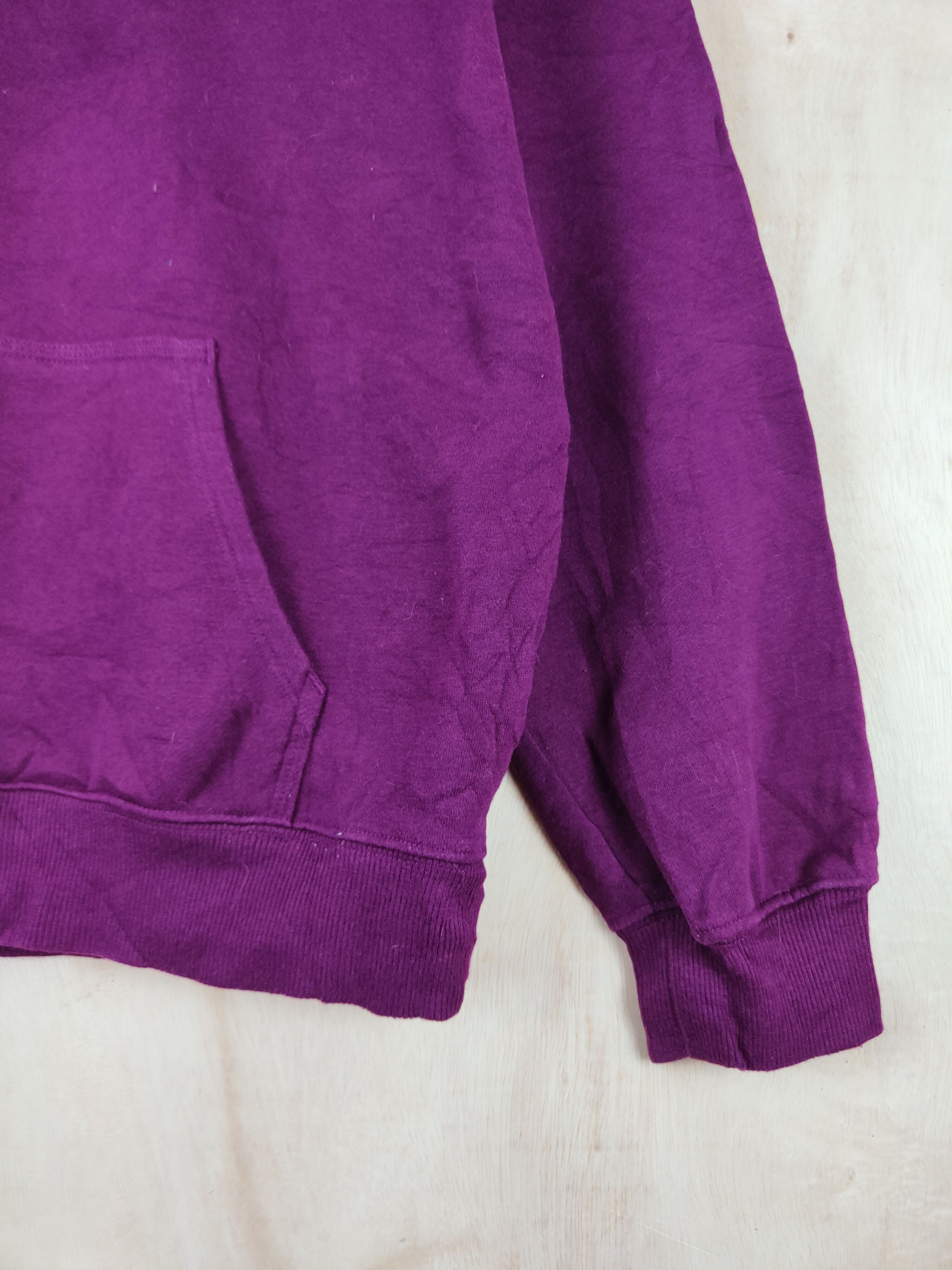 GU × Vintage Vintage 💥 Purple Hoodie Sweatshirts (Plain cool) Size XL / US 12-14 / IT 48-50 - 6 Thumbnail