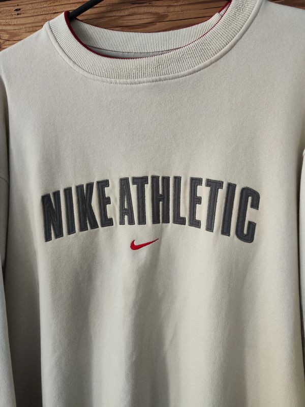 Nike × Vintage Nike Athletic Vintage Crewneck 90s XL Sweatshirt Size US XL / EU 56 / 4 - 3 Thumbnail
