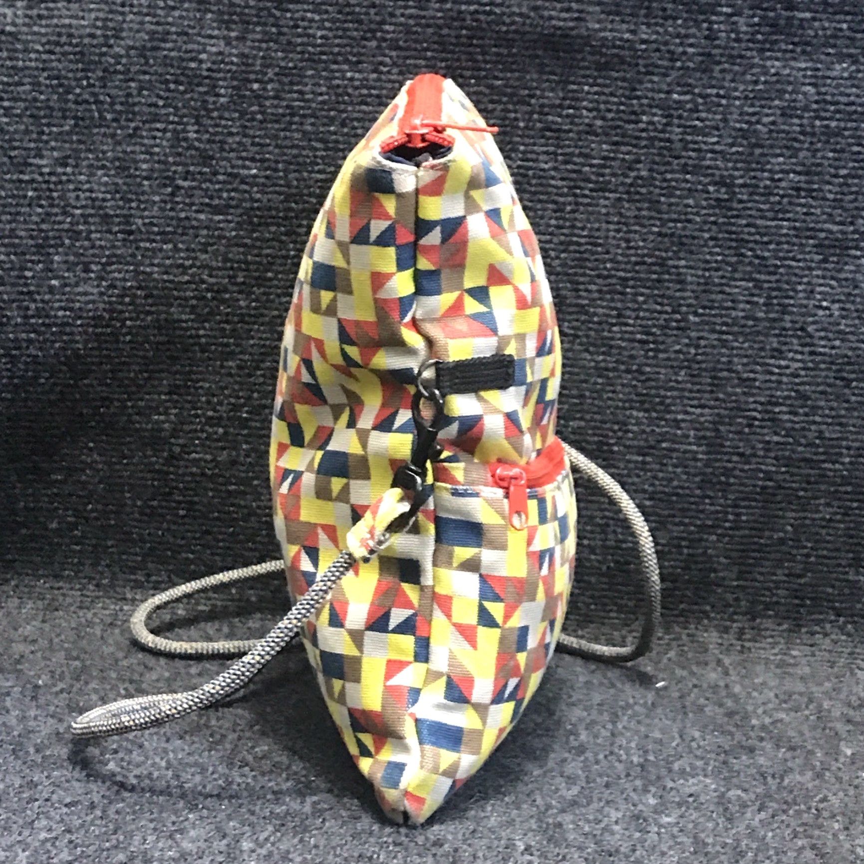 KAVU Slingaling Geometric Desert Mosaic Print Rope Fold Over  display picture 1