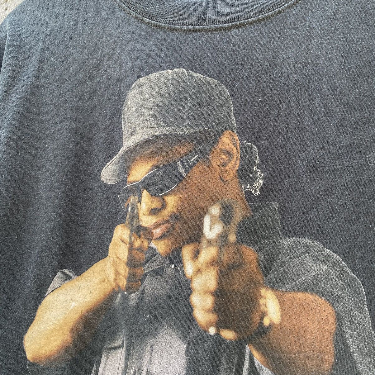 Rap Tees 💥SICK💥 THRASHED FADED VINTAGE EAZY-E N.W.A ERD GRUNGE TEE Size US M / EU 48-50 / 2 - 4 Thumbnail