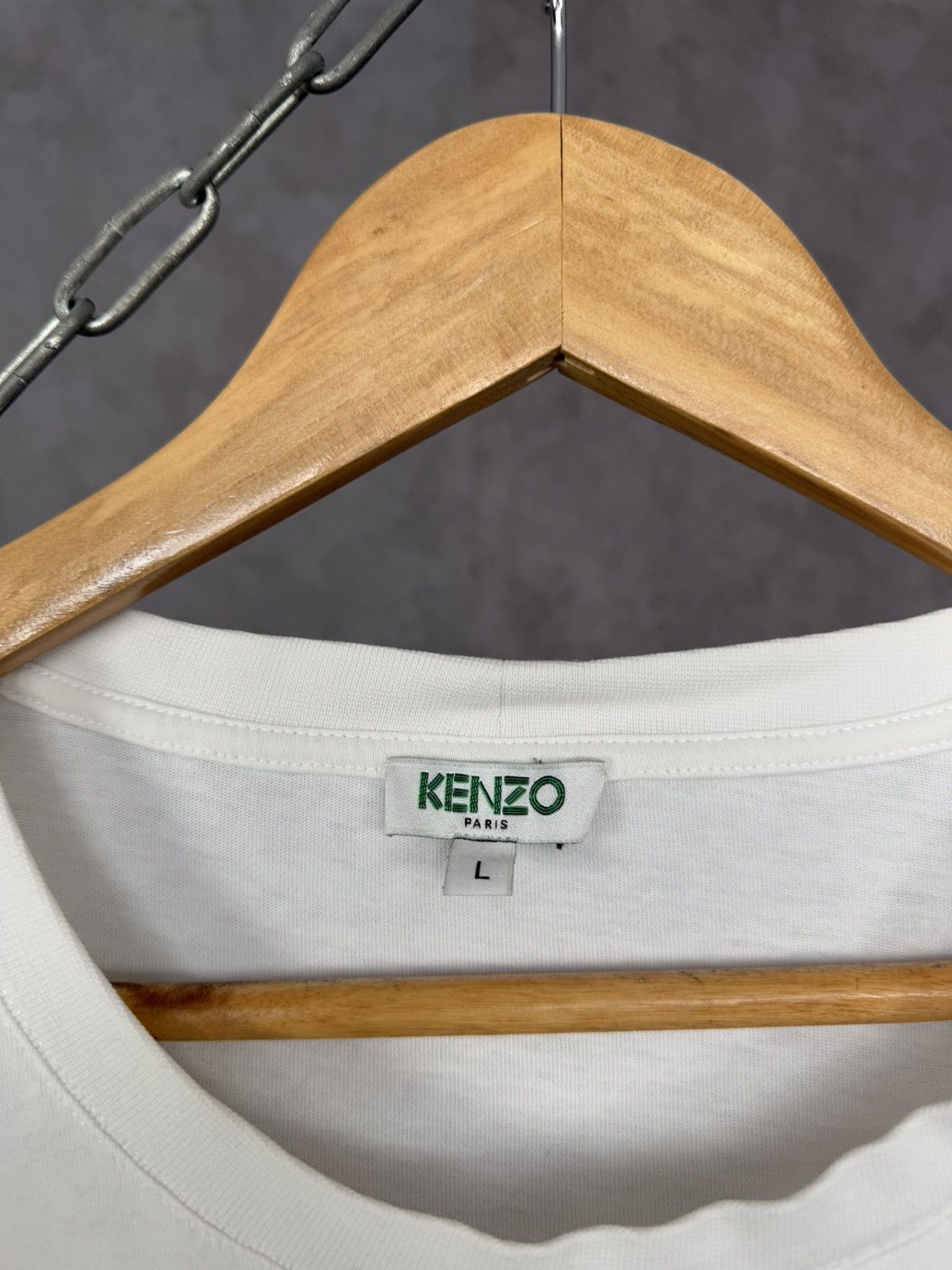 Designer × Kenzo Kenzo designer big center logo tee Size US M / EU 48-50 / 2 - 4 Thumbnail