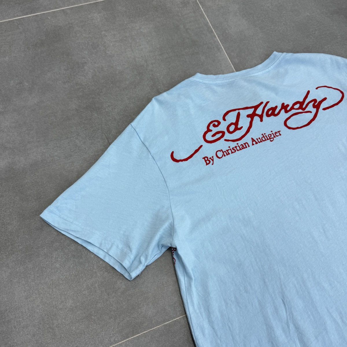 Ed Hardy Ed Hardy by Christian Audigier Tattoo Joker Y2K Men T-Shirt Size US M / EU 48-50 / 2 - 15 Thumbnail