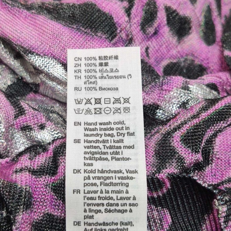 Acne Studios Acne Studios Multicolored printed long-sleeved knitted swe Size L / US 10 / IT 46 - 4 Thumbnail